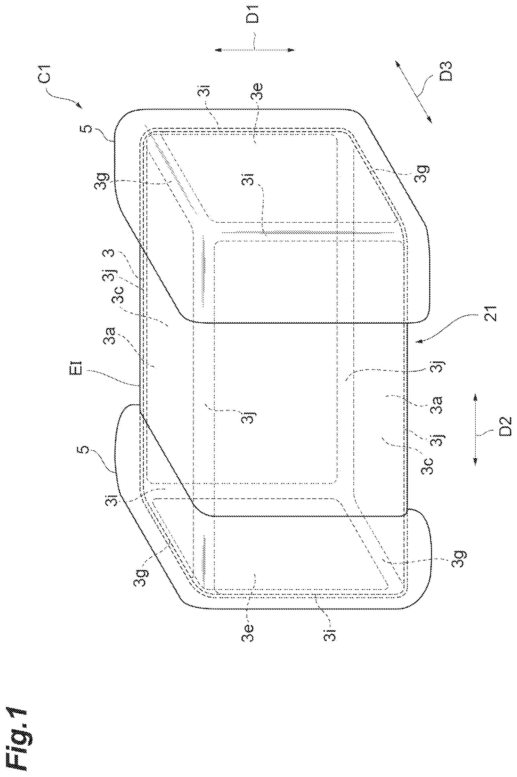Patent US12100557 — Electronic component — Figure 1