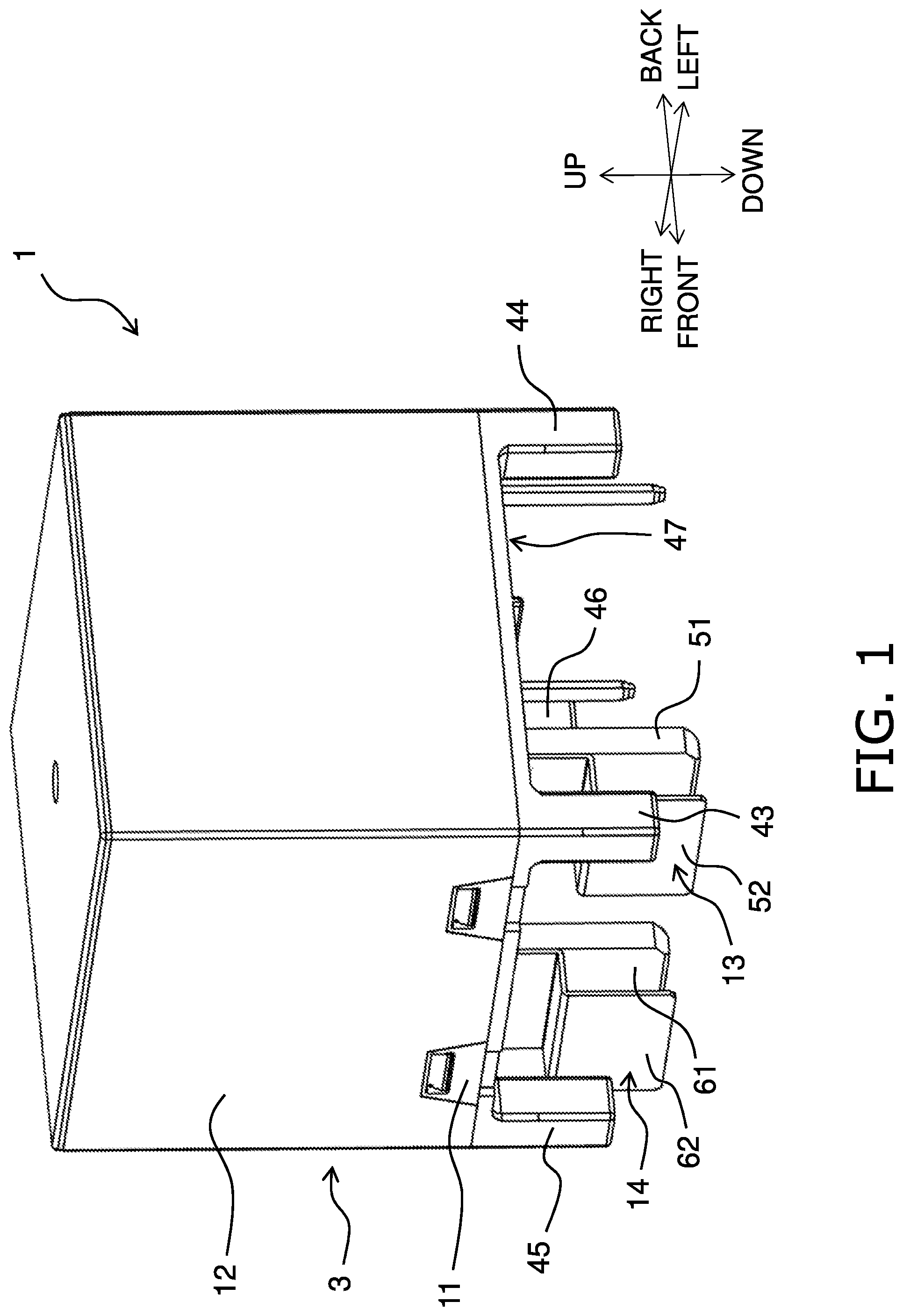 Patent US12100568 — Electromagnetic relay — Figure 1