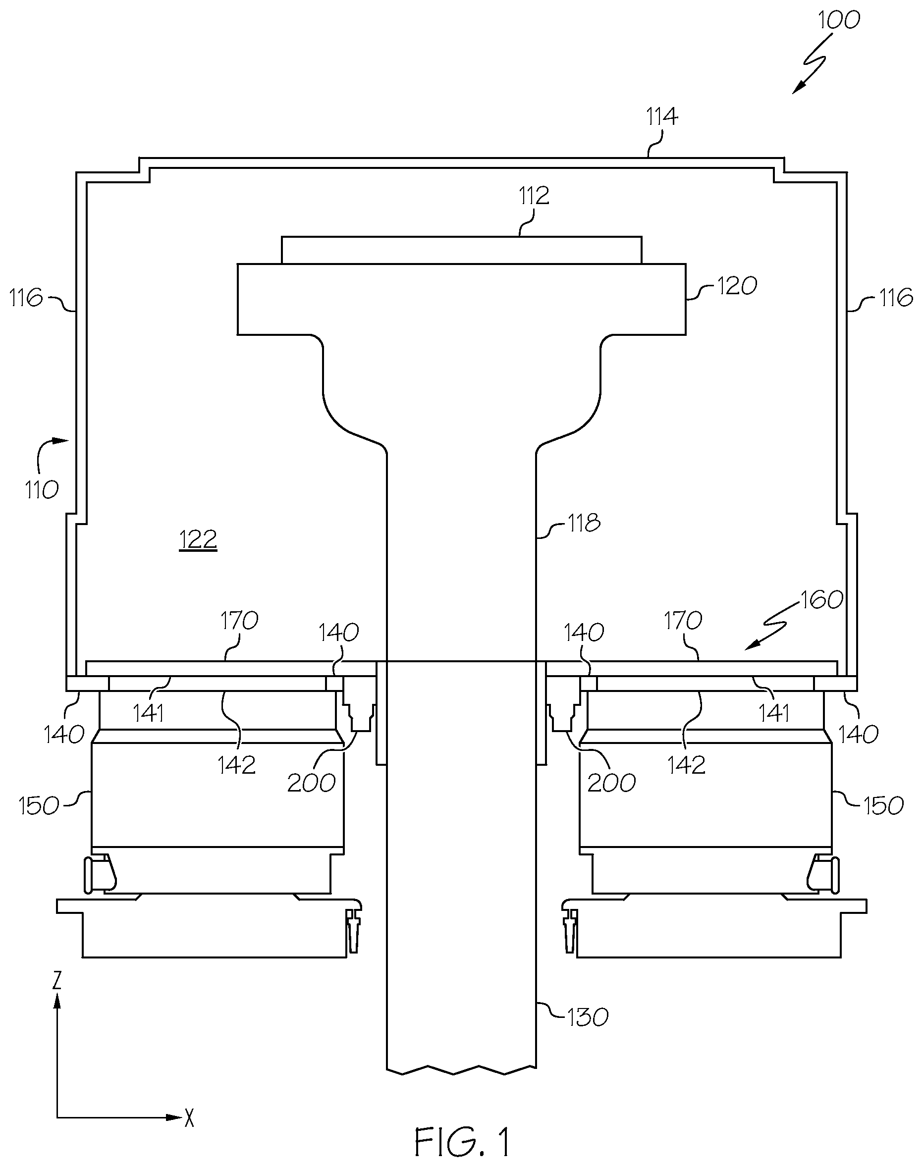Patent US12100575 — Plasma processing devices having multi-port valve assemblies — Figure 1