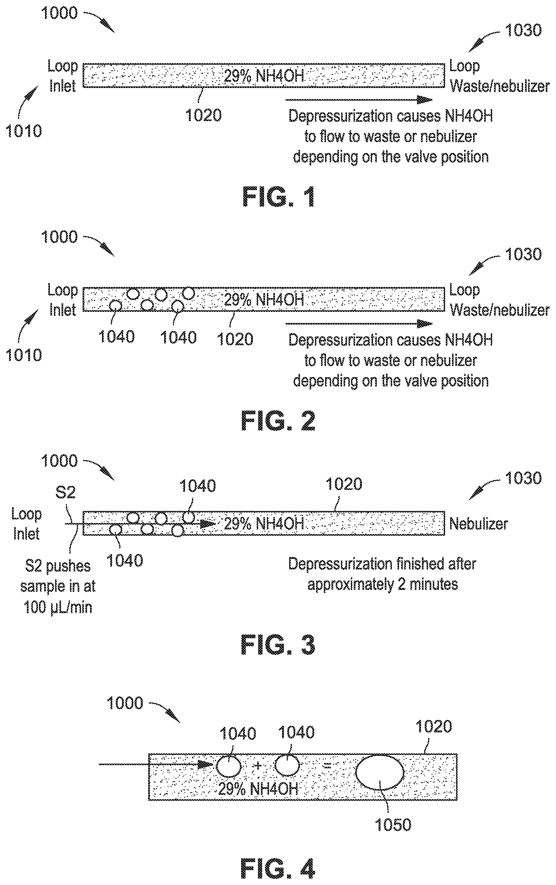 Patent US12100581 Figure 1 – Automated inline preparation and degassing of volatile samples for inline analysis