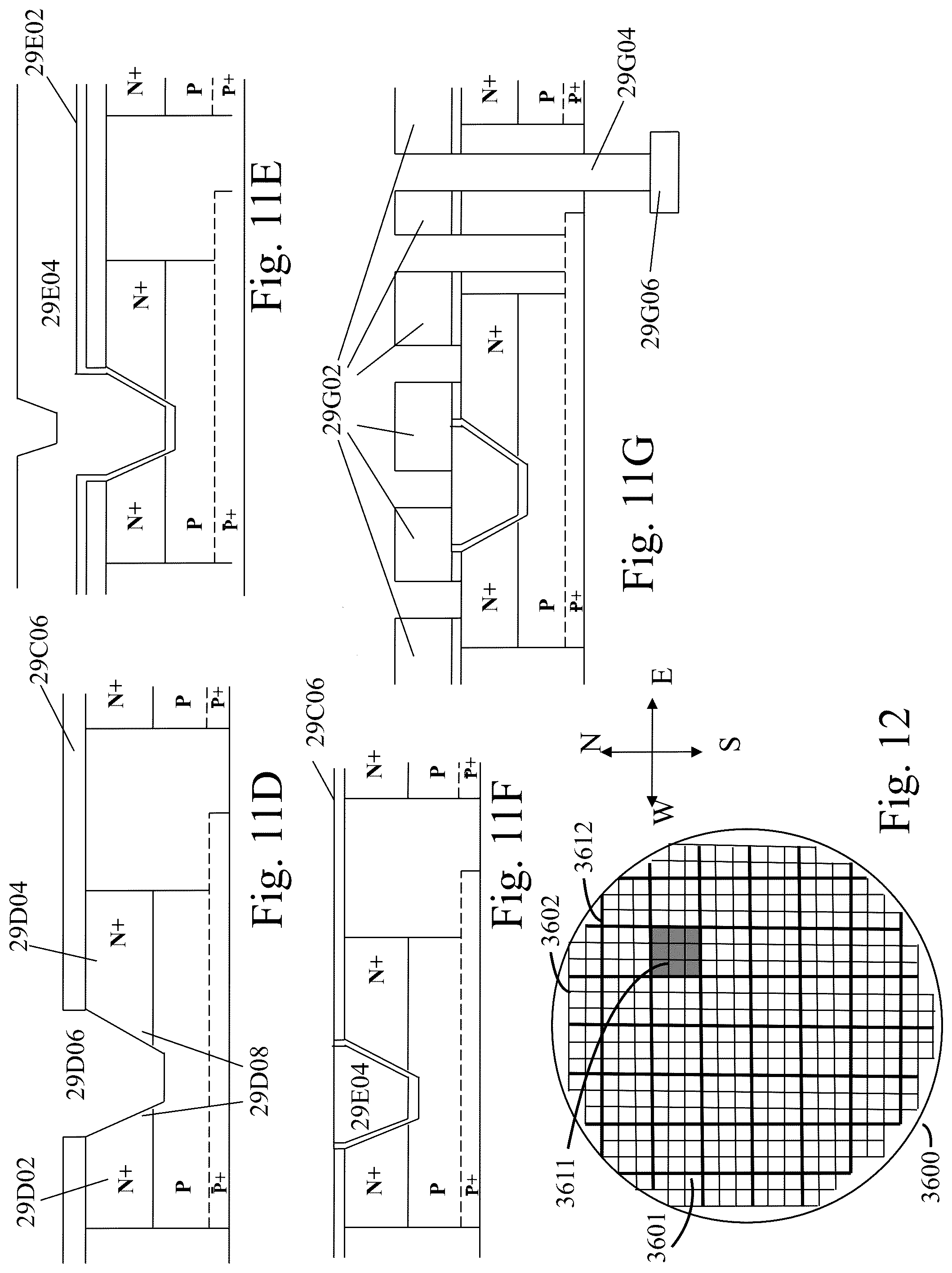 Patent US12100611 Figure 10 – Methods for producing a 3D semiconductor device and structure with memory cells and multiple metal layers