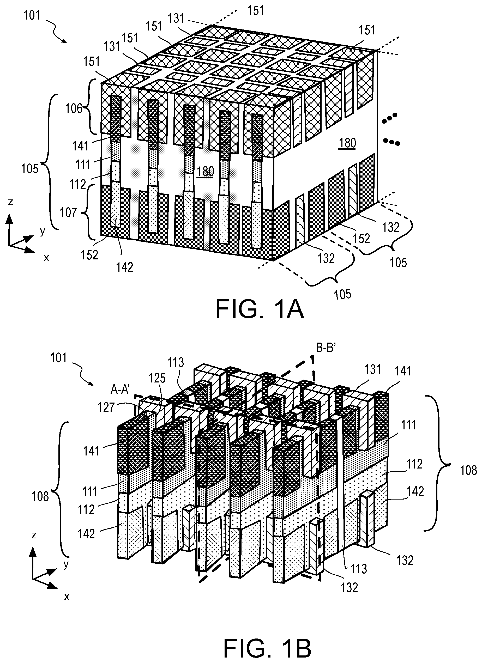 Patent US12100623 — Vertically stacked finFETs and shared gate patterning — Figure 1