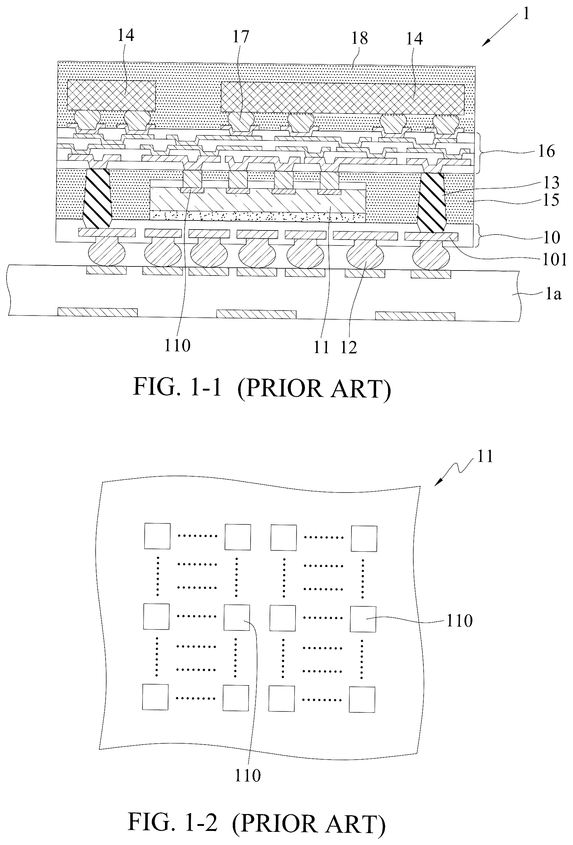 Patent US12100633 — Electronic package comprising wire inside an electronic component — Figure 1