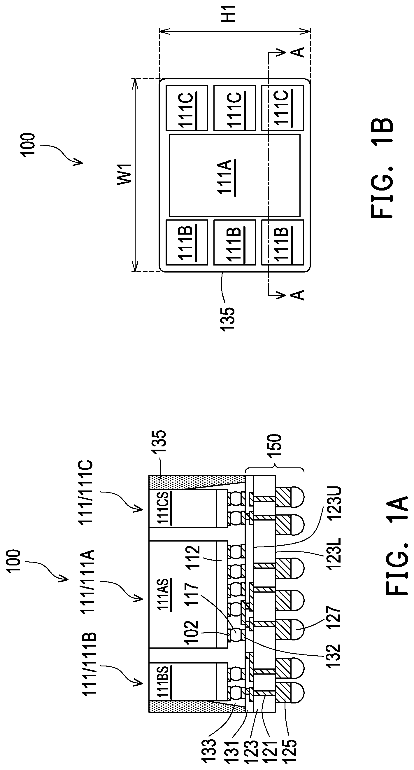 Patent US12100640 — High efficiency heat dissipation using thermal interface material film — Figure 1