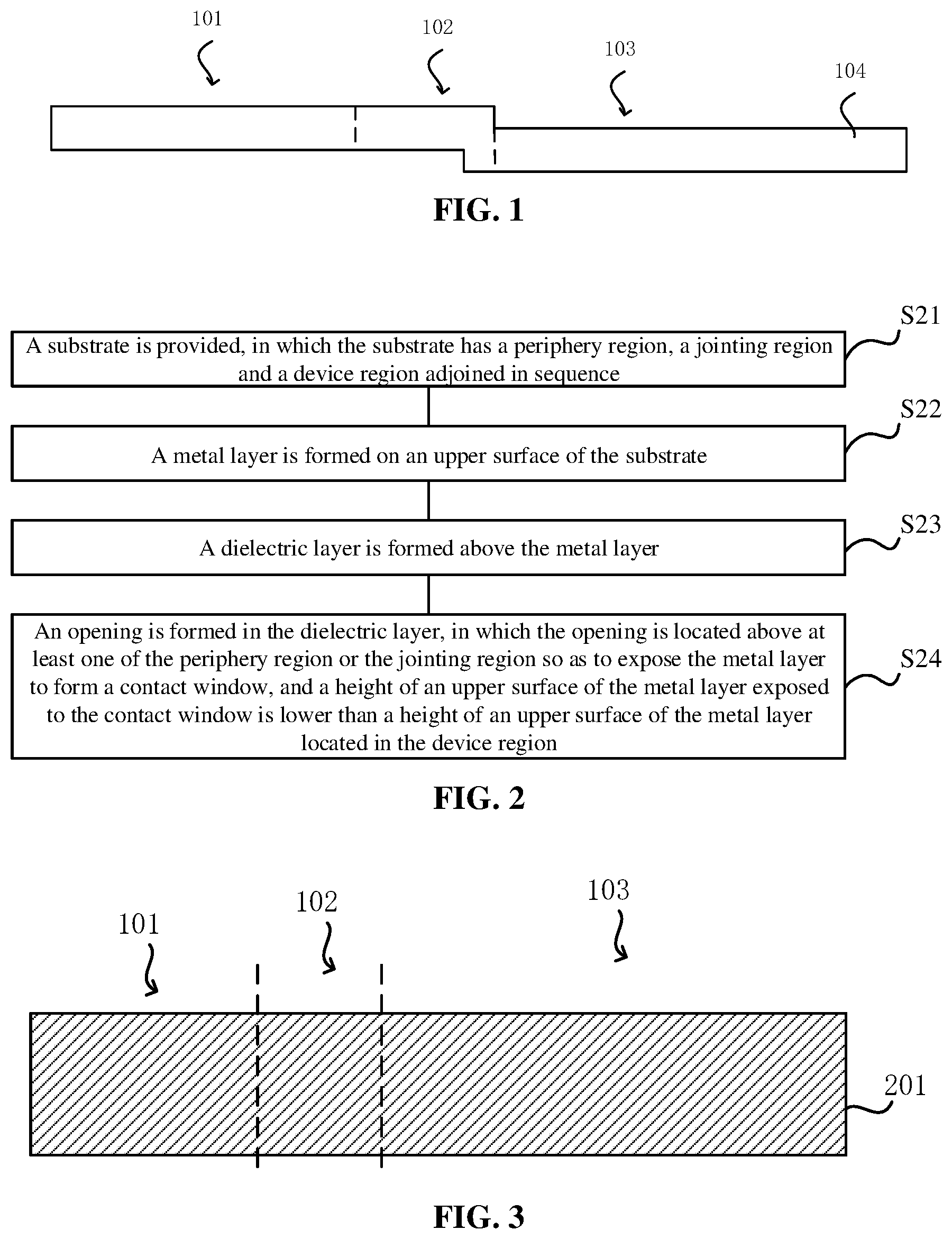 Patent US12100657 — Semiconductor device and method for forming semiconductor device — Figure 1