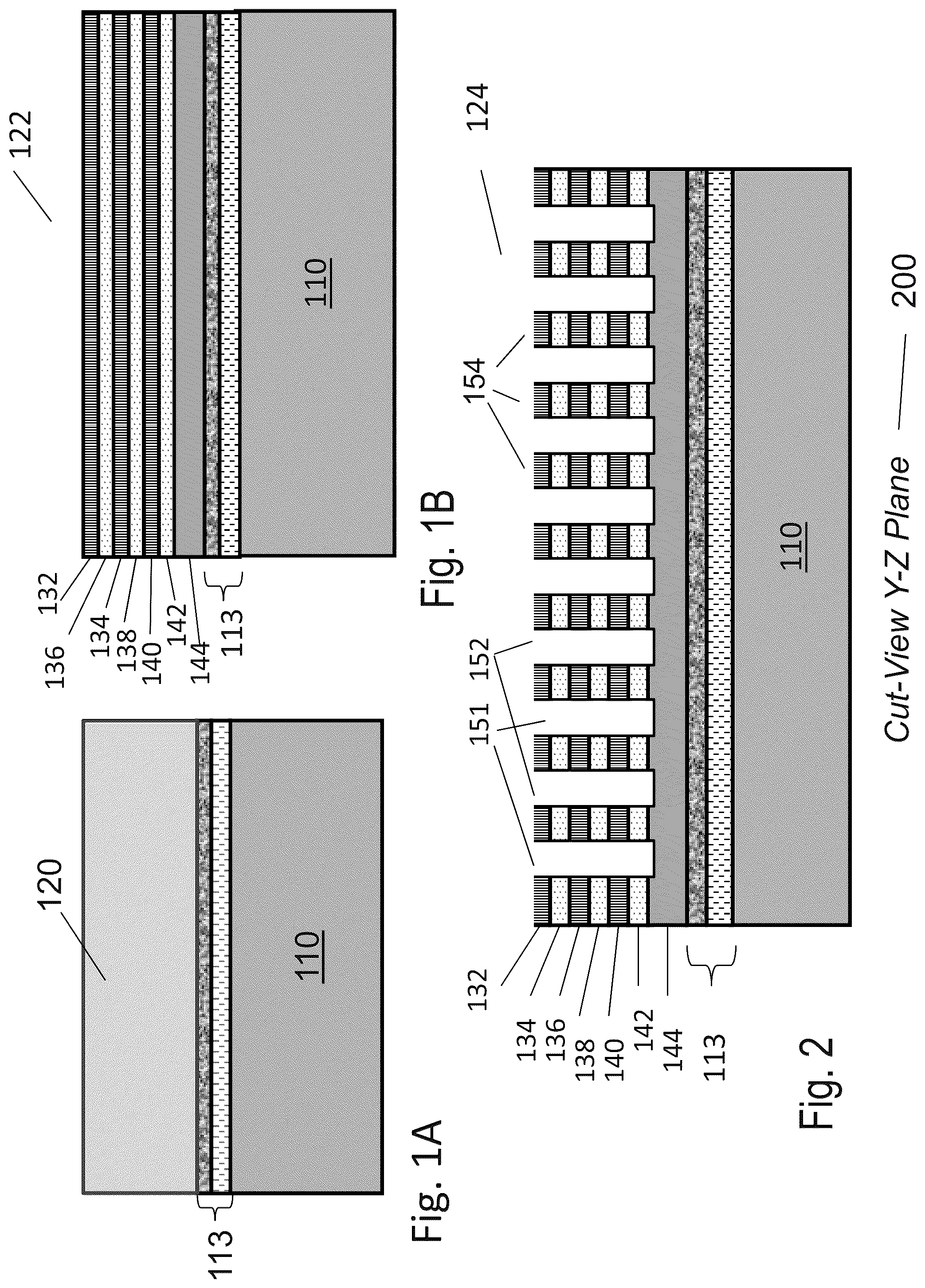 Patent US12100658 — Method to produce a 3D multilayer semiconductor device and structure — Figure 1