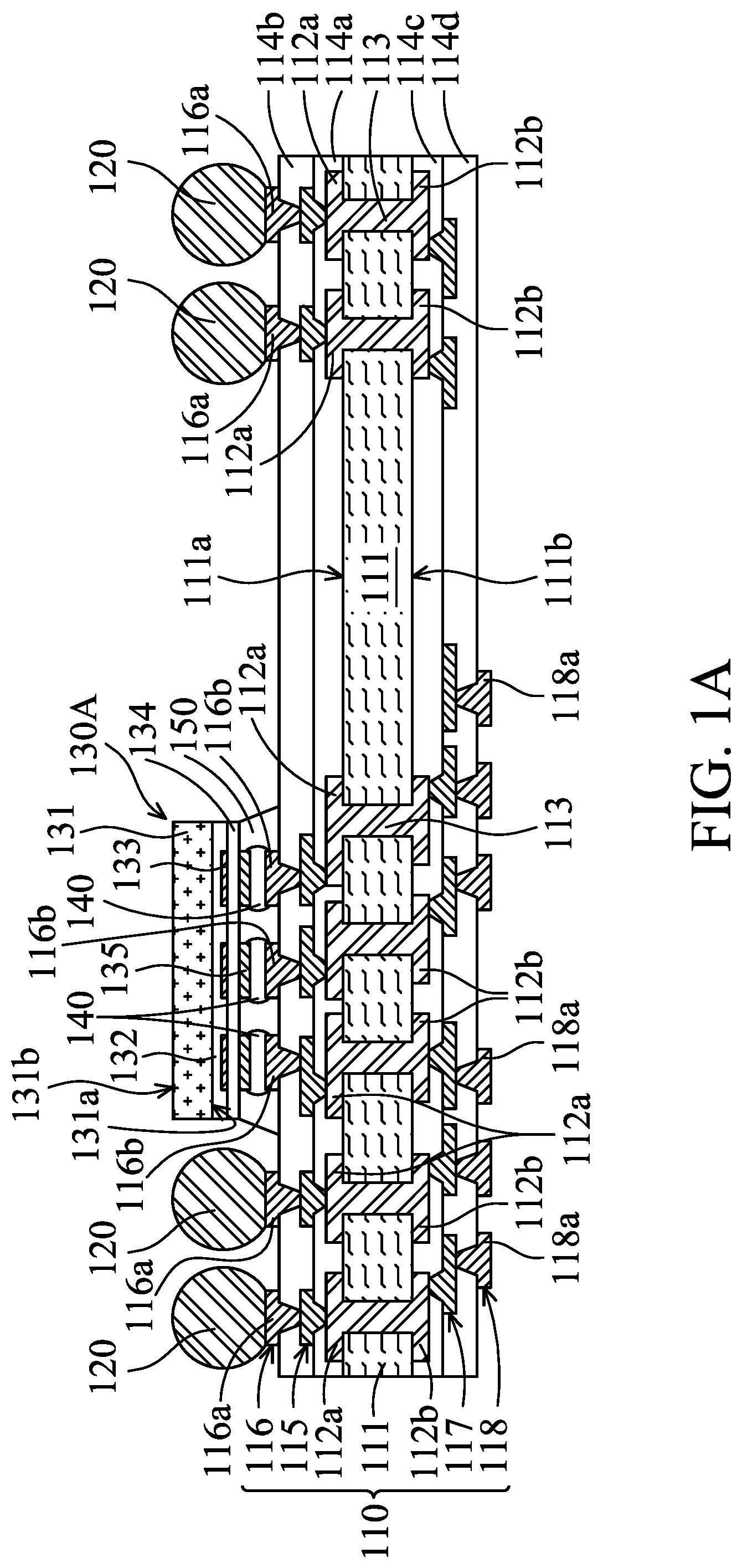 Patent US12100666 Figure 1 – Method for forming chip package structure