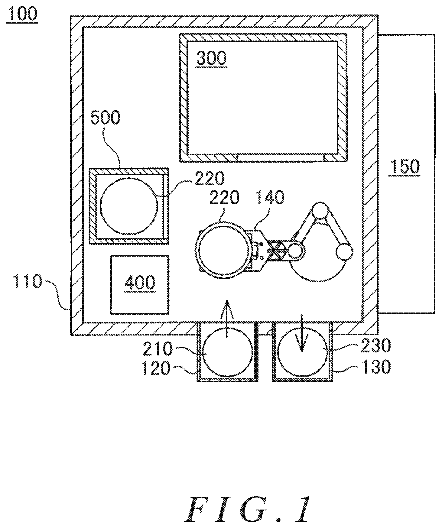 Patent US12100667 — Apparatus for stacking substrates and method for the same — Figure 1