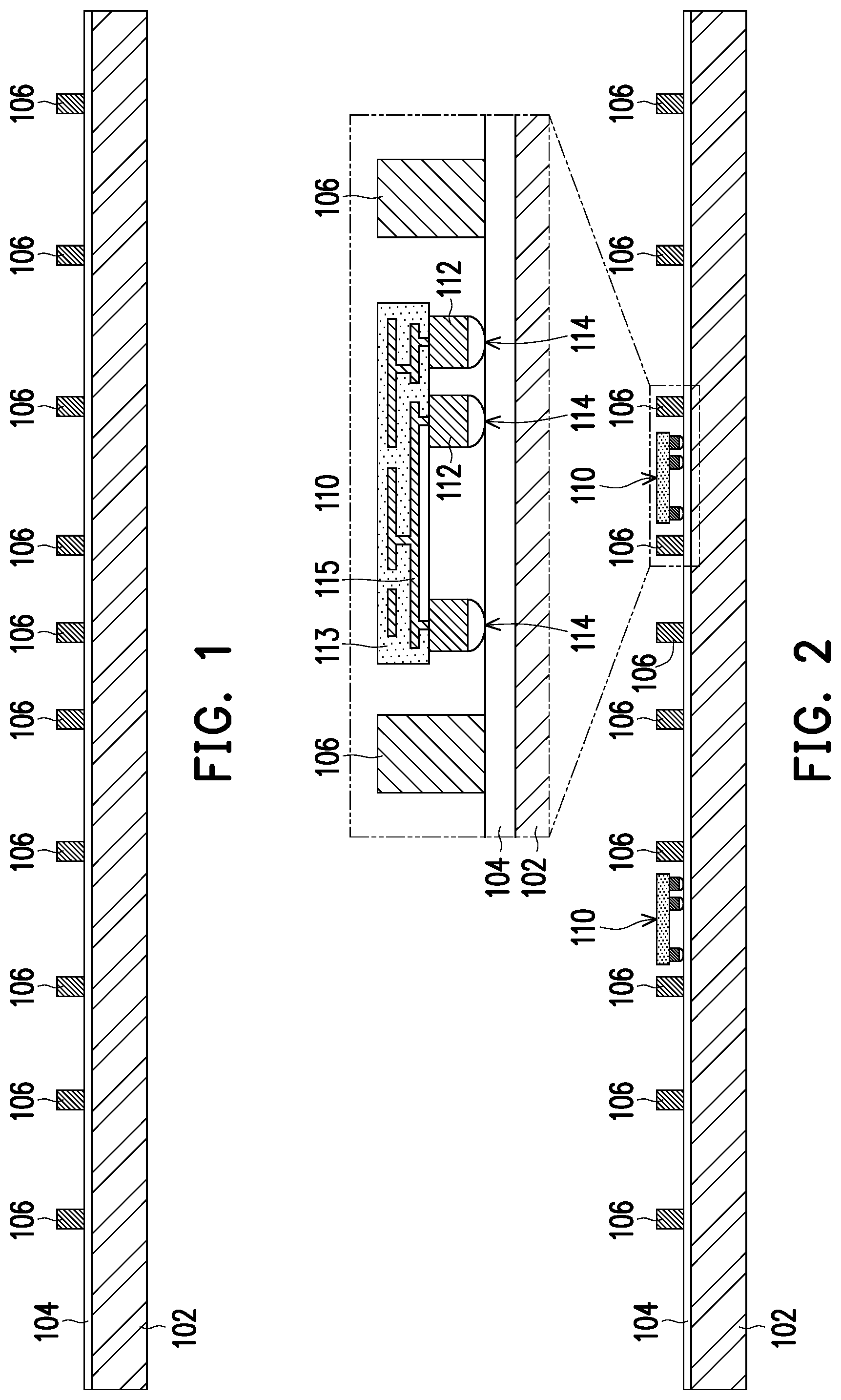 Patent US12100672 — Semiconductor device and method of manufacture — Figure 1