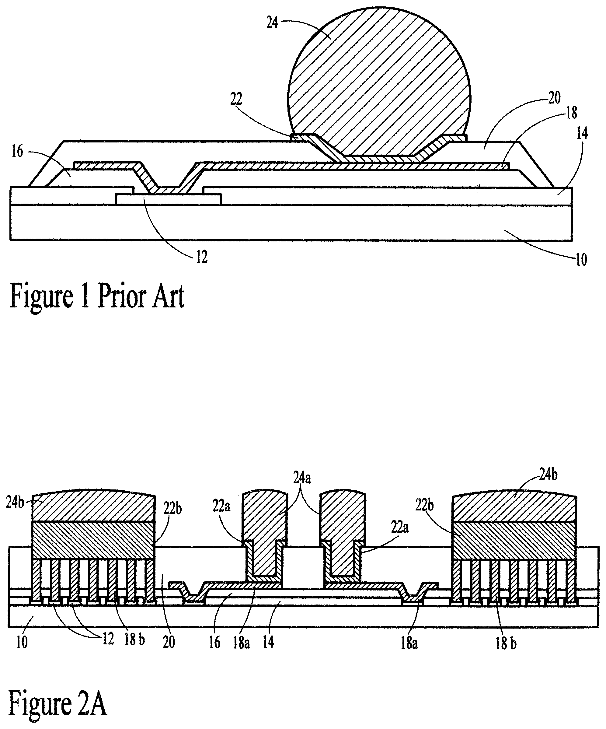 Patent US12100679 — Multi-pin-wafer-level-chip-scale-packaging solution for high power semiconductor devices — Figure 1