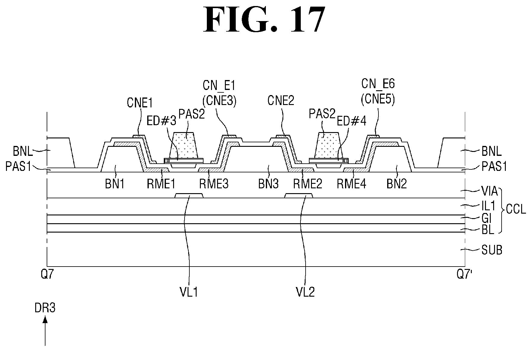 Patent US12100699 Figure 17 – Display device