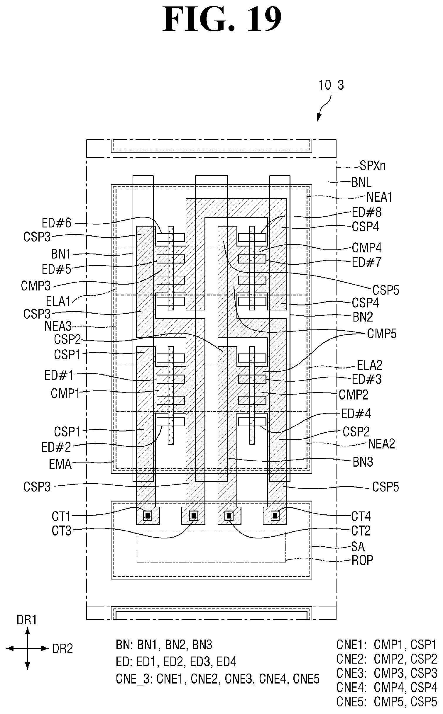 Patent US12100699 Figure 19 – Display device
