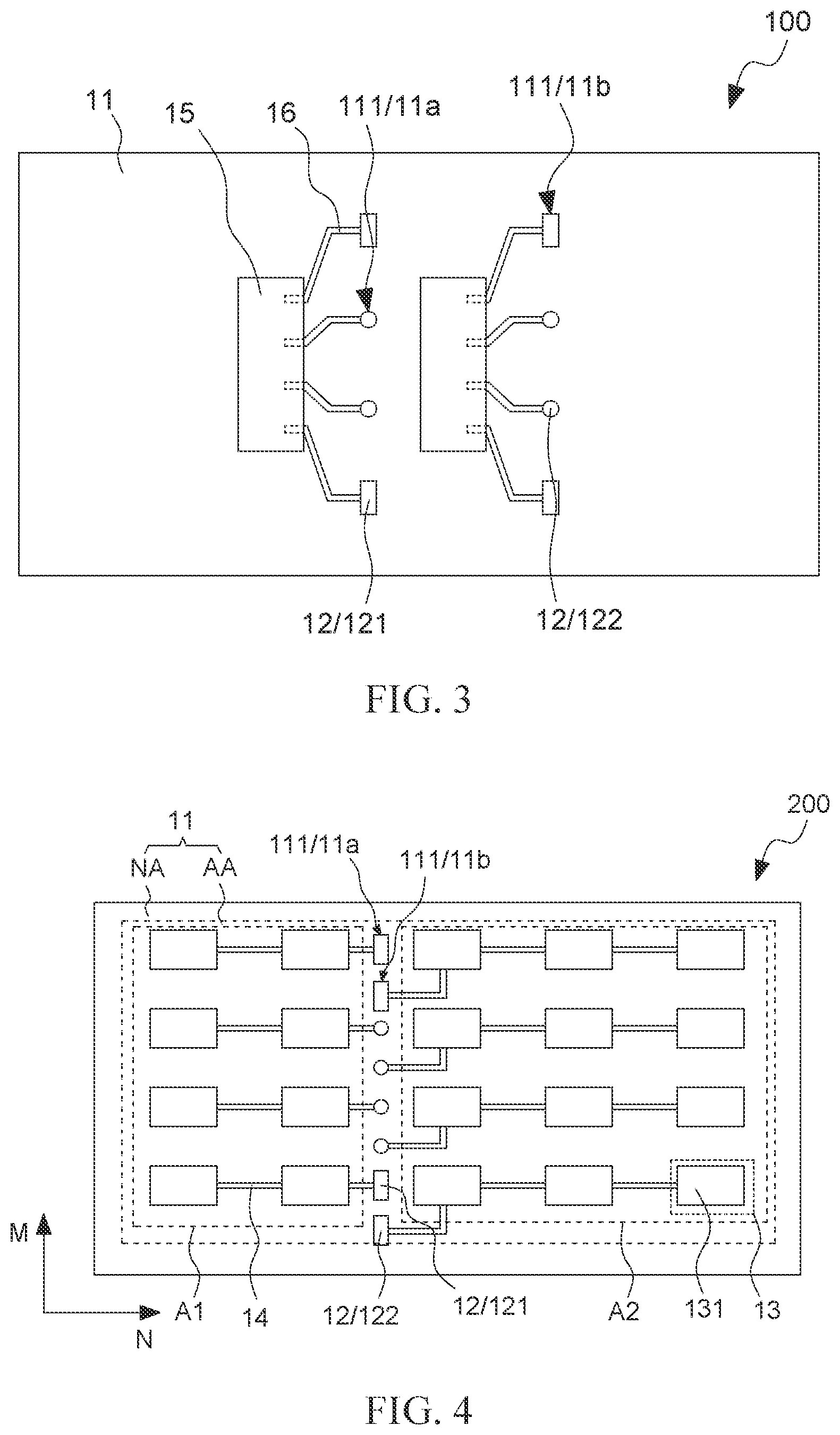 Patent US12100700 Figure 2 – Light-emitting diode panel and spliced panel