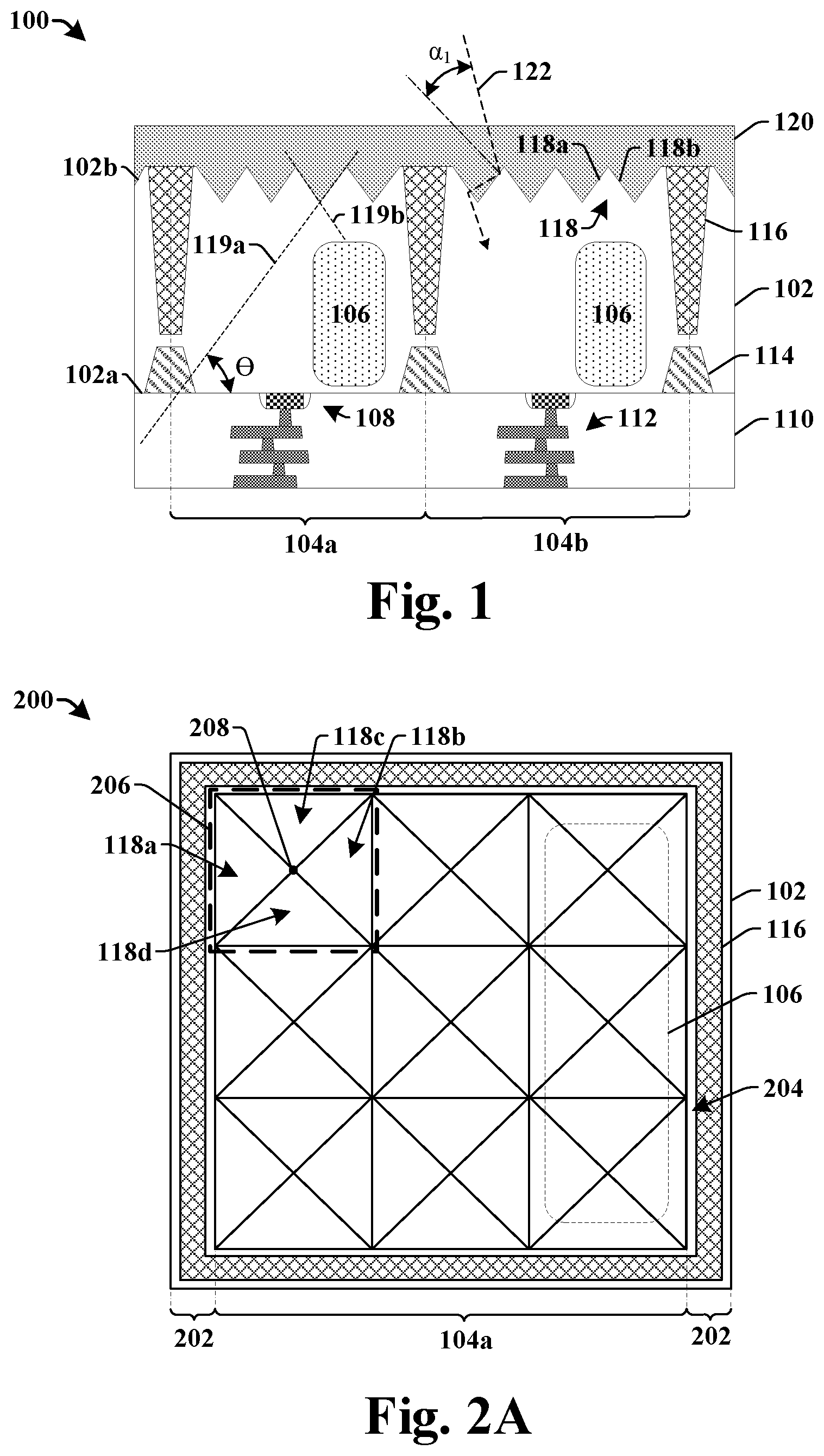 Patent US12100726 — High performance image sensor — Figure 1
