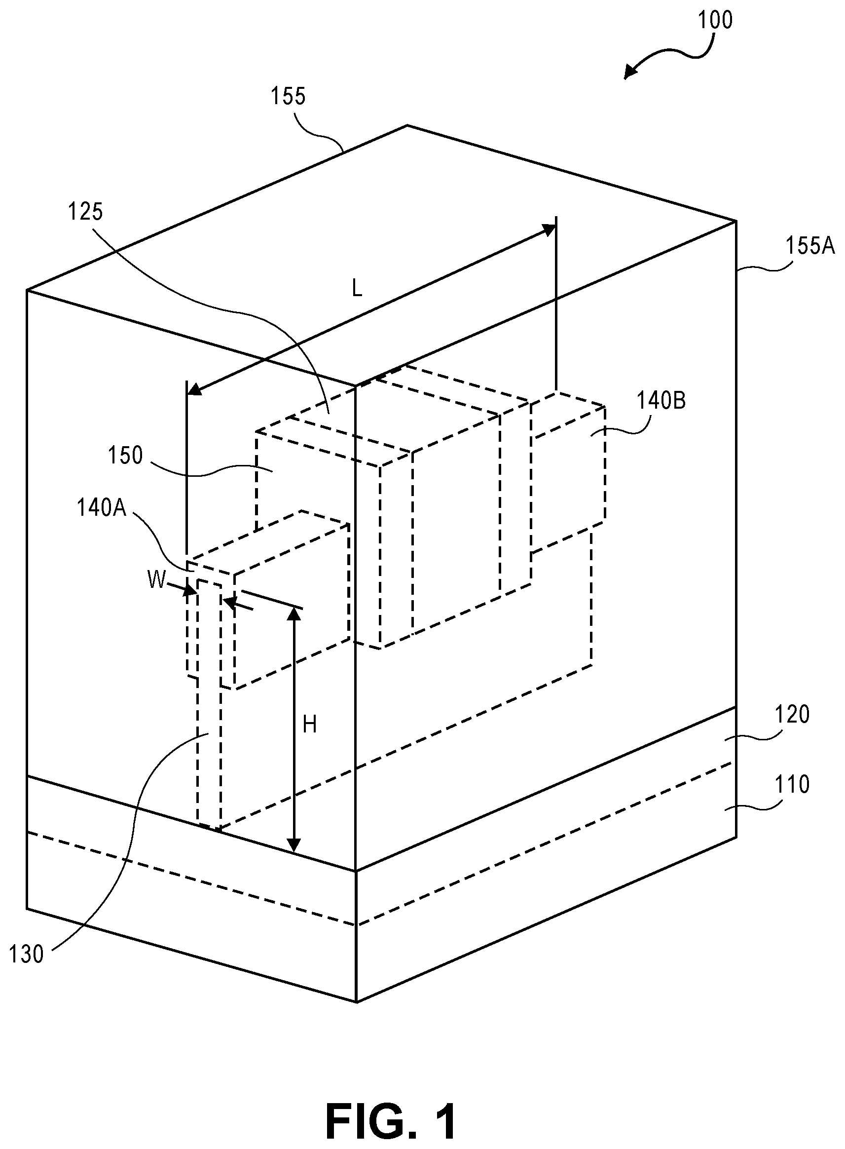 Patent US12100761 Figure 1 – Wrap-around source/drain method of making contacts for backside metals
