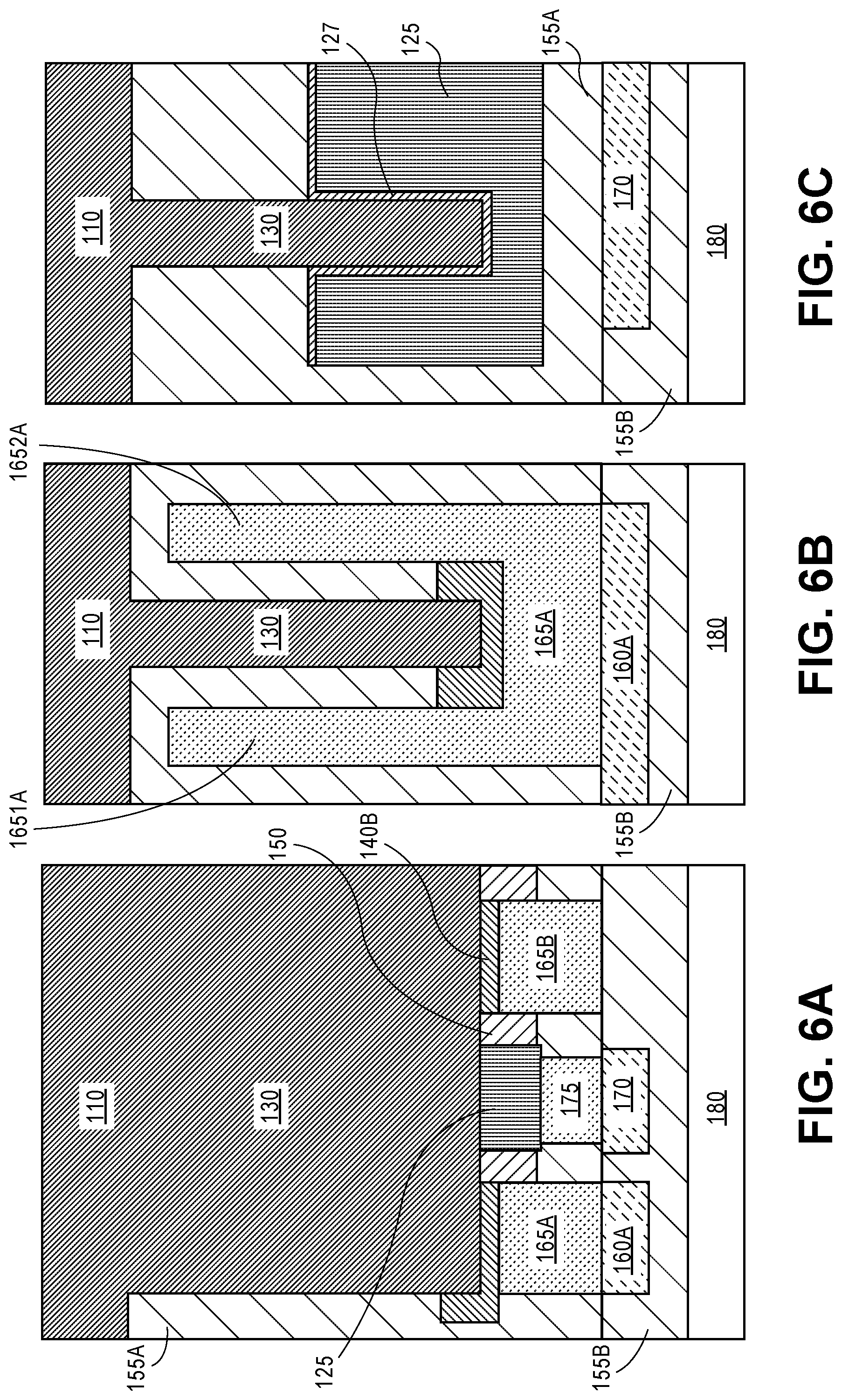Patent US12100761 Figure 6 – Wrap-around source/drain method of making contacts for backside metals