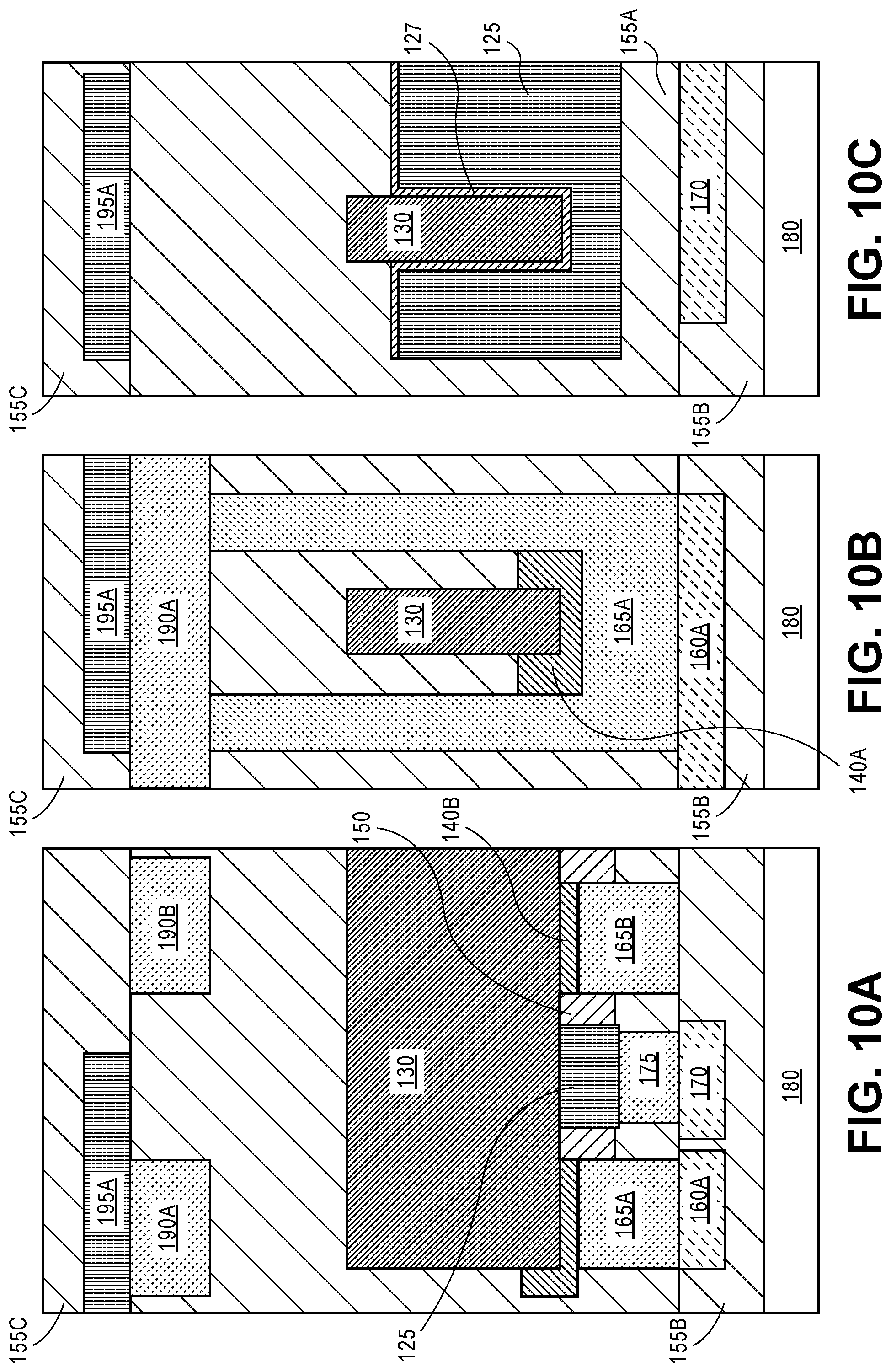 Patent US12100761 Figure 10 – Wrap-around source/drain method of making contacts for backside metals