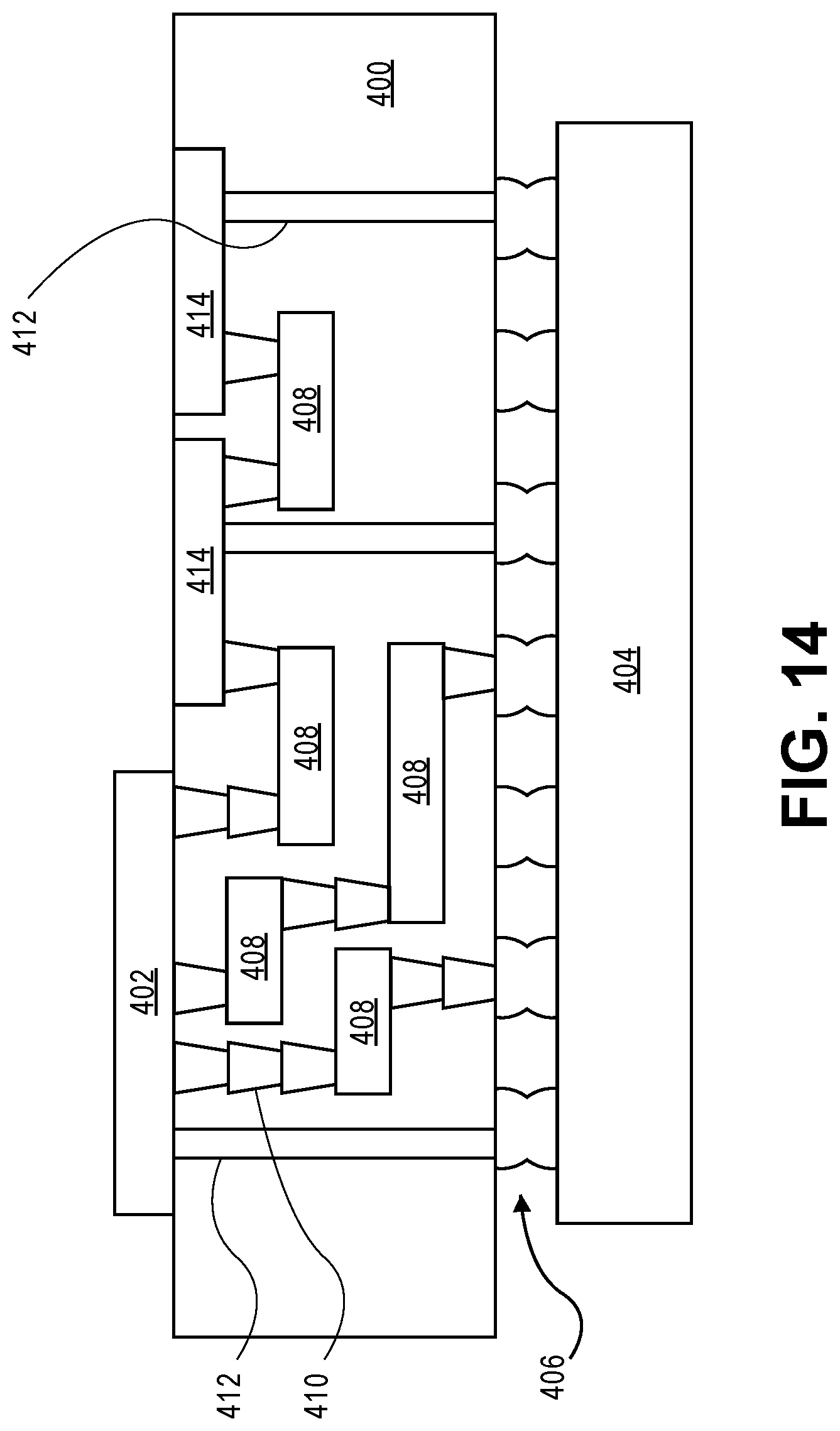 Patent US12100761 Figure 14 – Wrap-around source/drain method of making contacts for backside metals