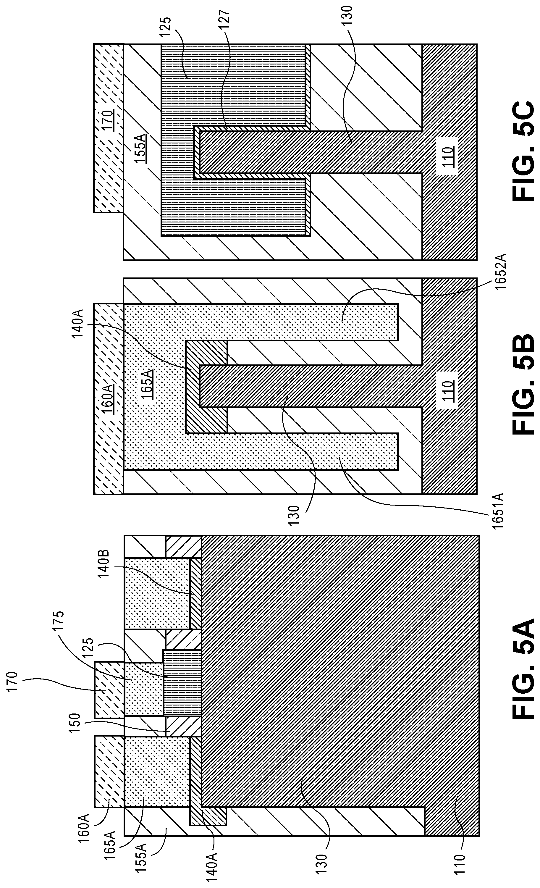 Patent US12100762 Figure 5 – Wrap-around source/drain method of making contacts for backside metals
