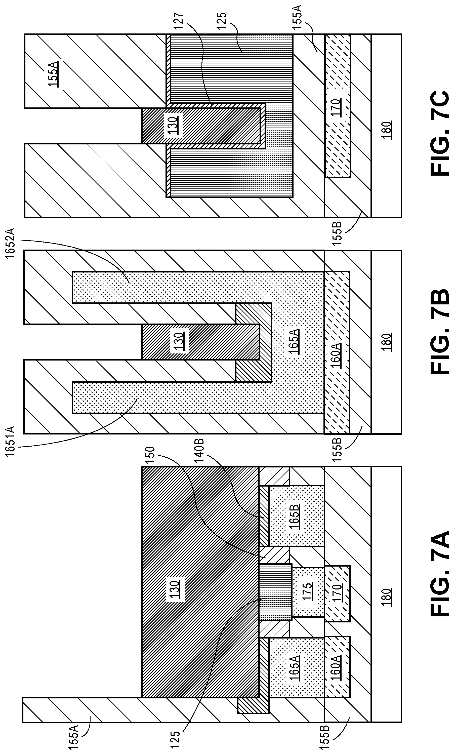 Patent US12100762 Figure 7 – Wrap-around source/drain method of making contacts for backside metals