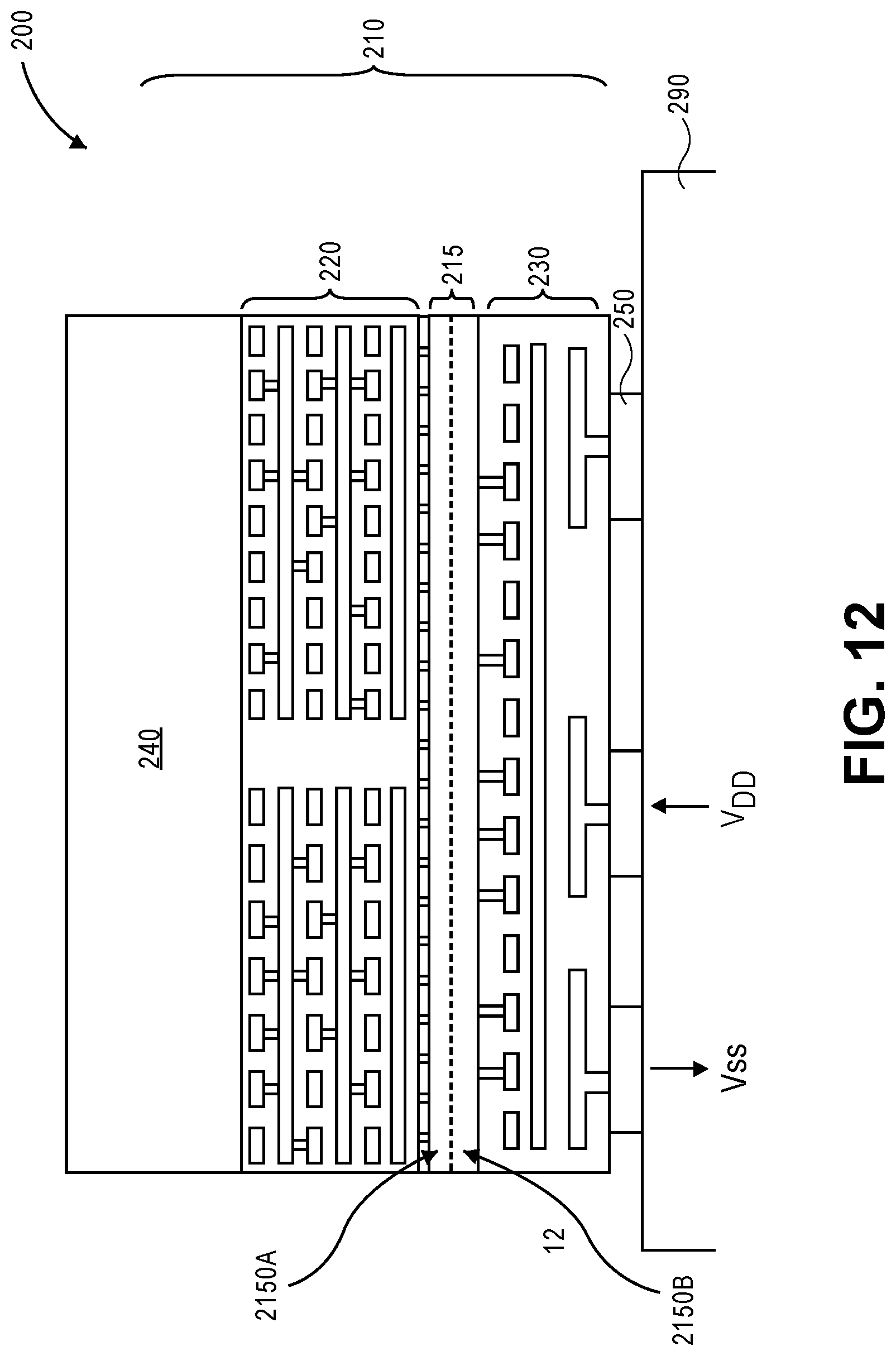 Patent US12100762 Figure 12 – Wrap-around source/drain method of making contacts for backside metals