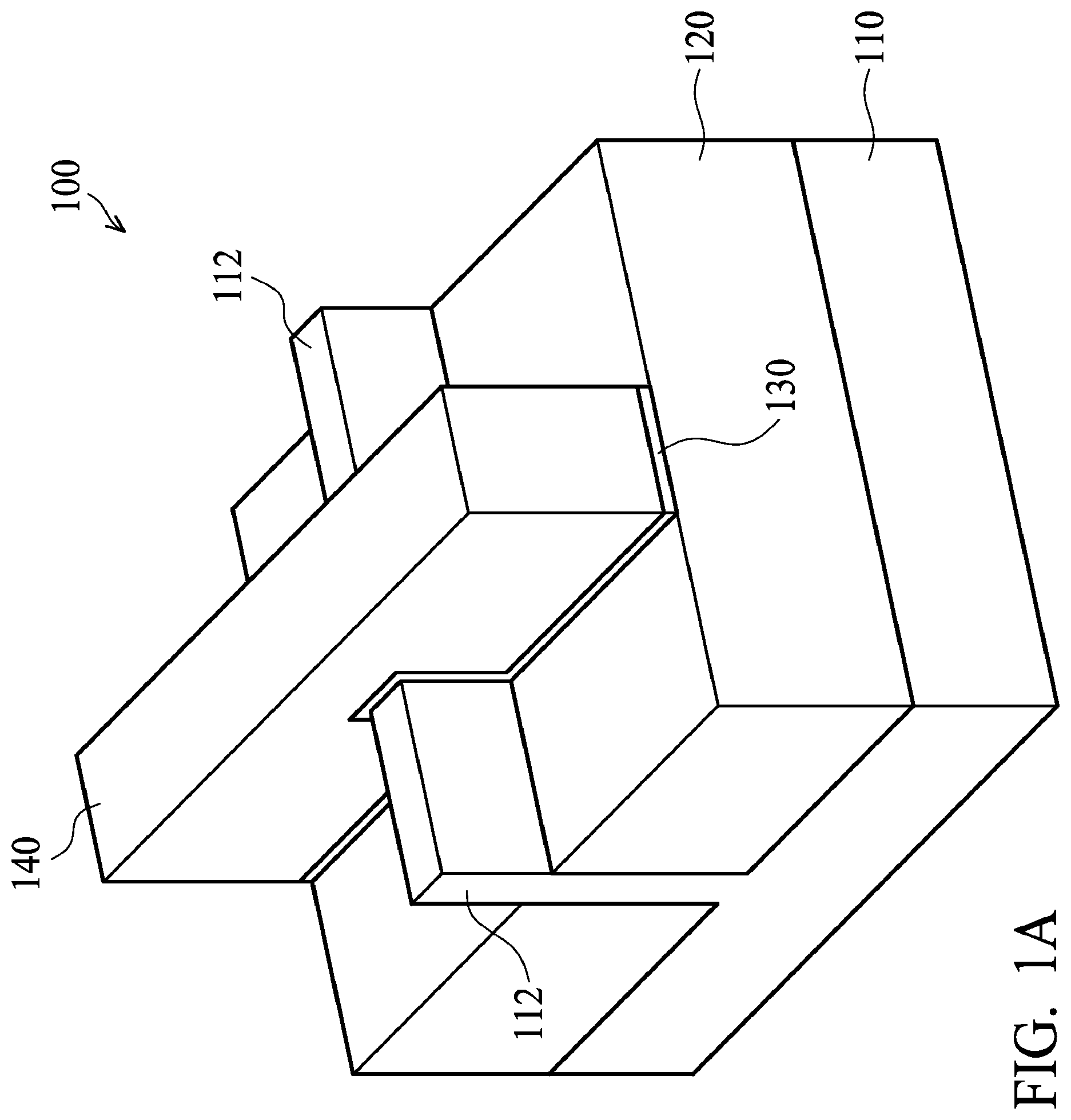 Patent US12100765 — Semiconductor device structure and method for forming the same — Figure 1