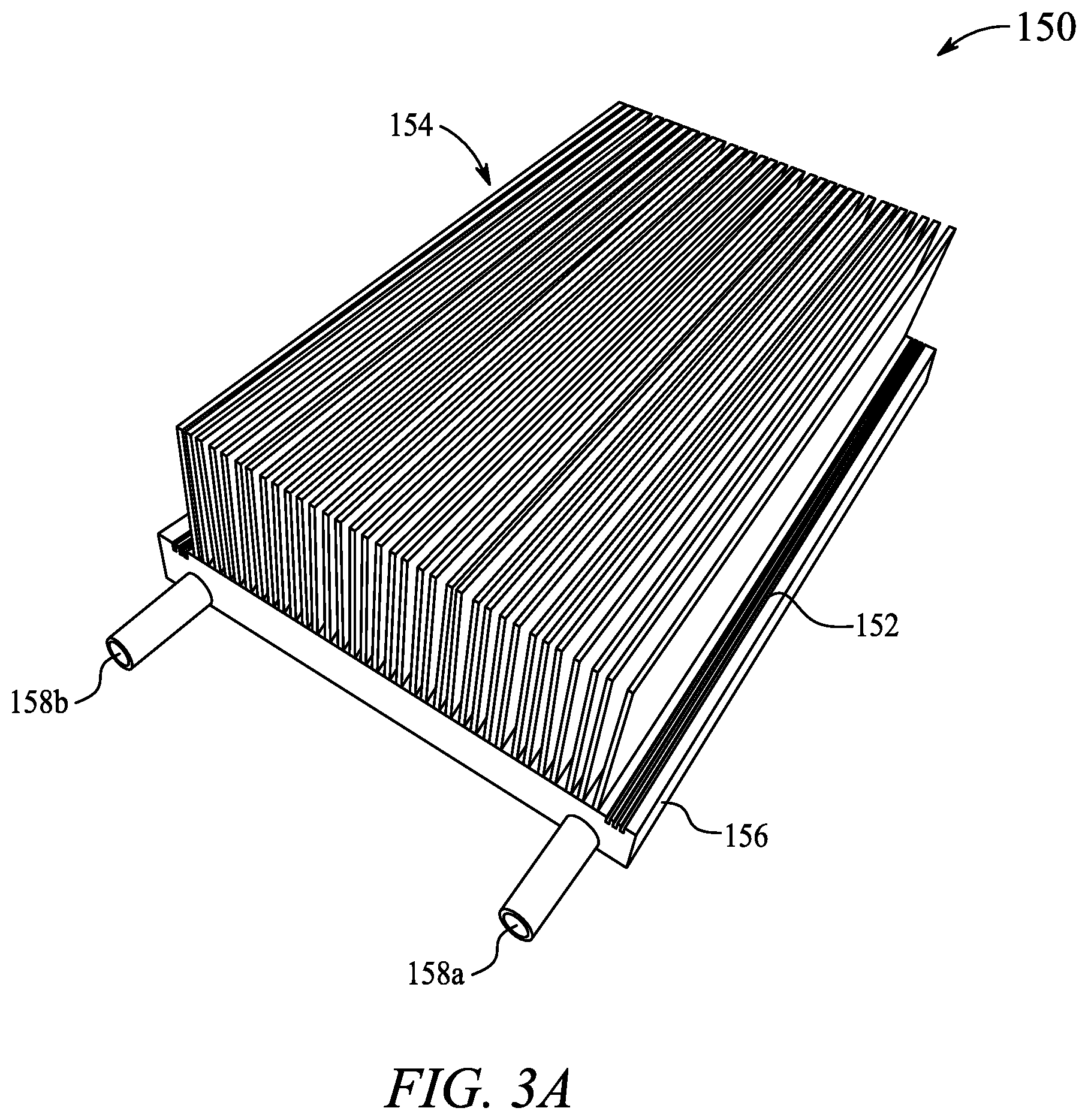 Patent US12100778 Figure 3 – Thermal management device with integrated thermoelectric generator and heat sync