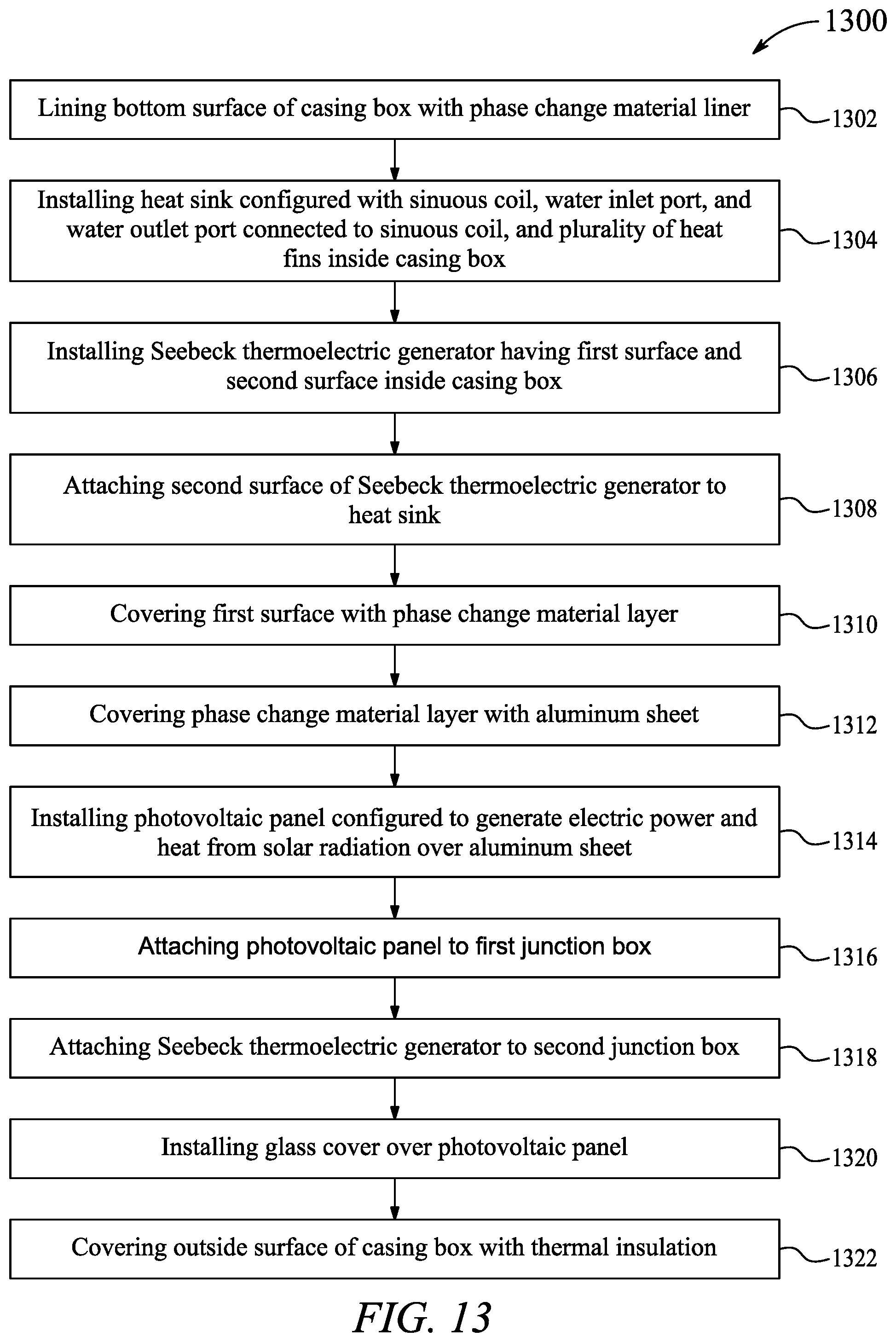 Patent US12100778 Figure 14 – Thermal management device with integrated thermoelectric generator and heat sync