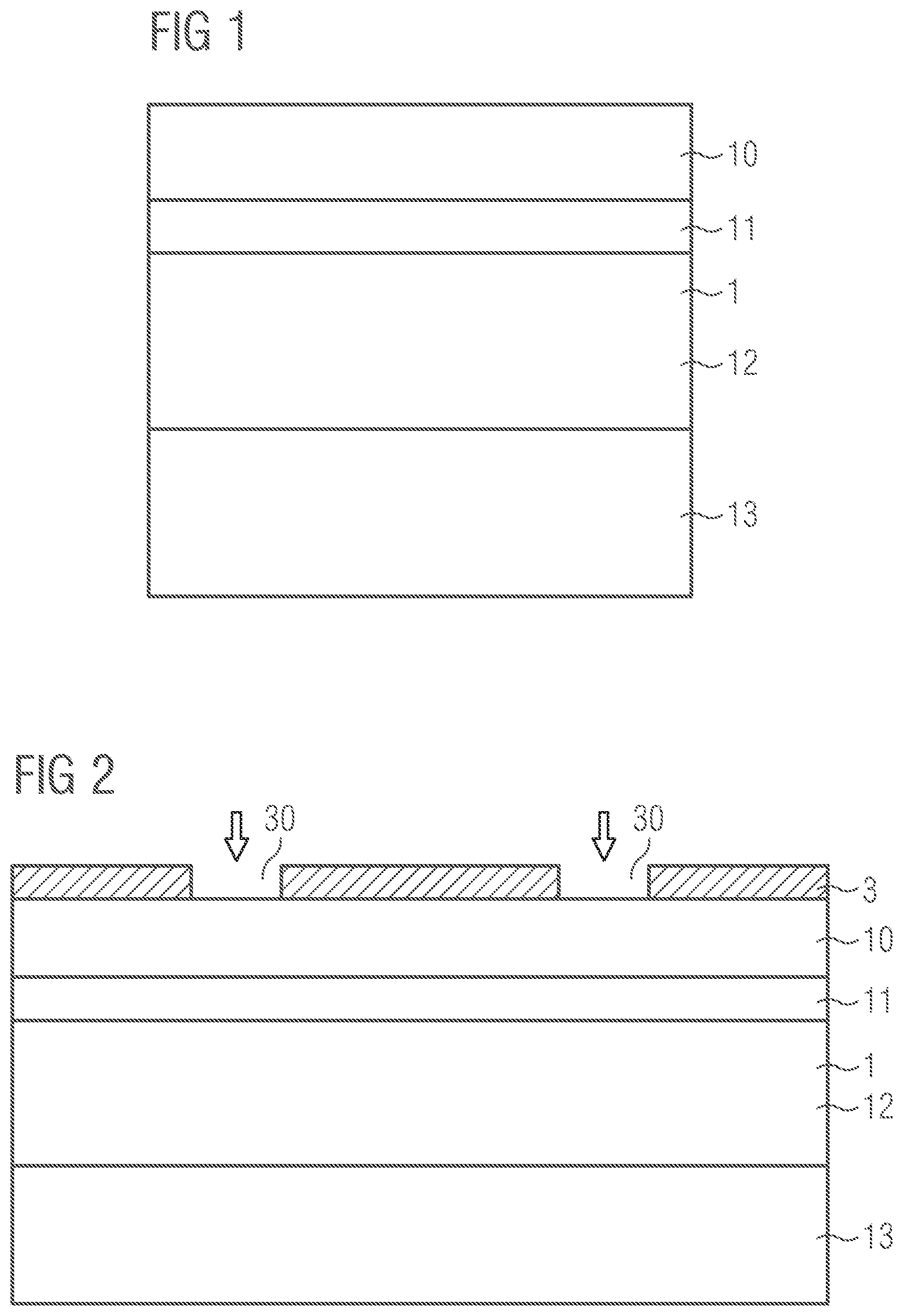 Patent US12100782 — Optoelectronic semiconductor chip and method for producing an optoelectronic semiconductor chip — Figure 1