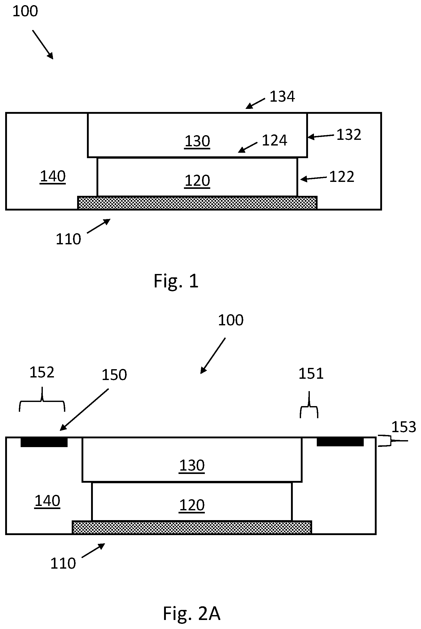 Patent US12100786 — Light emitting device with high near-field contrast ratio — Figure 1