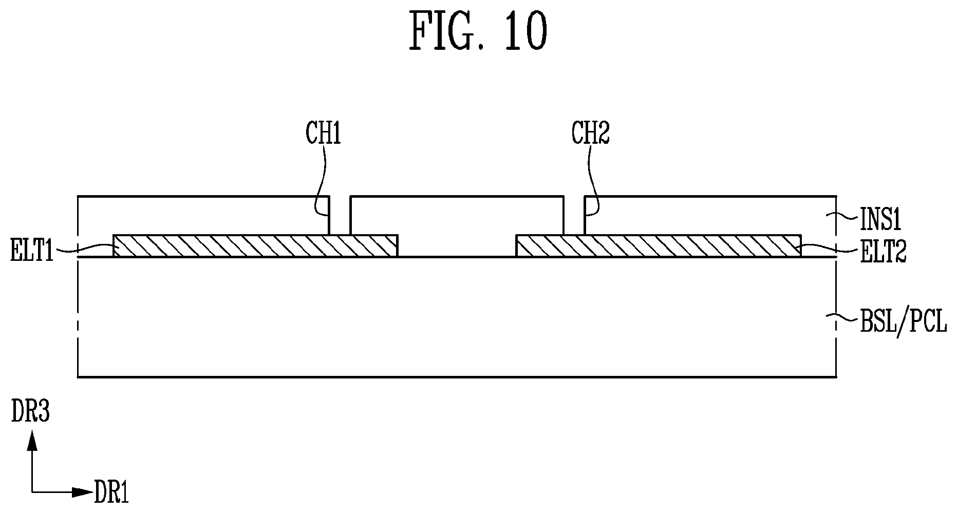 Patent US12100794 Figure 10 – Display device and method of manufacturing the same