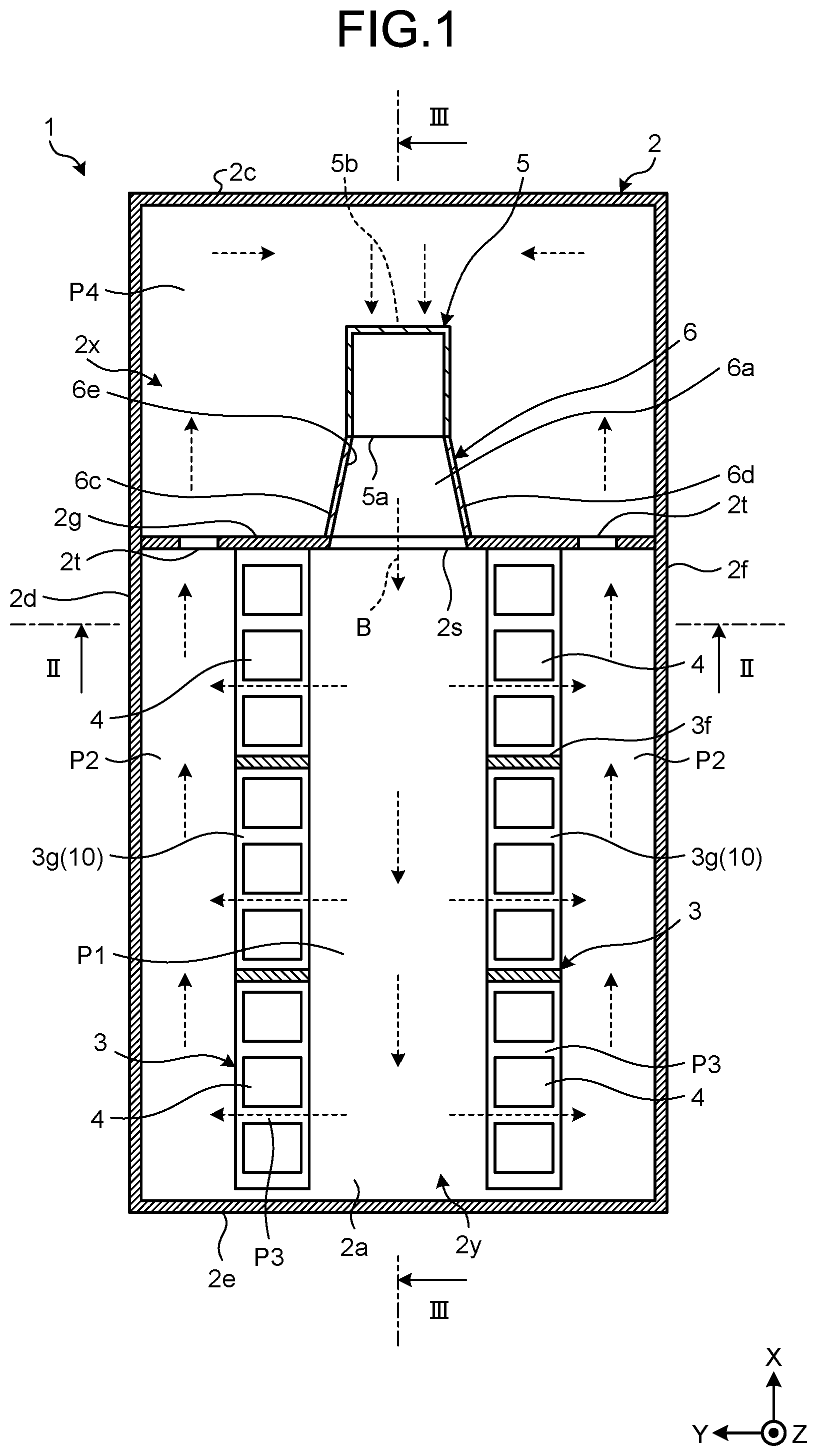 Patent US12100823 — Cooling system — Figure 1