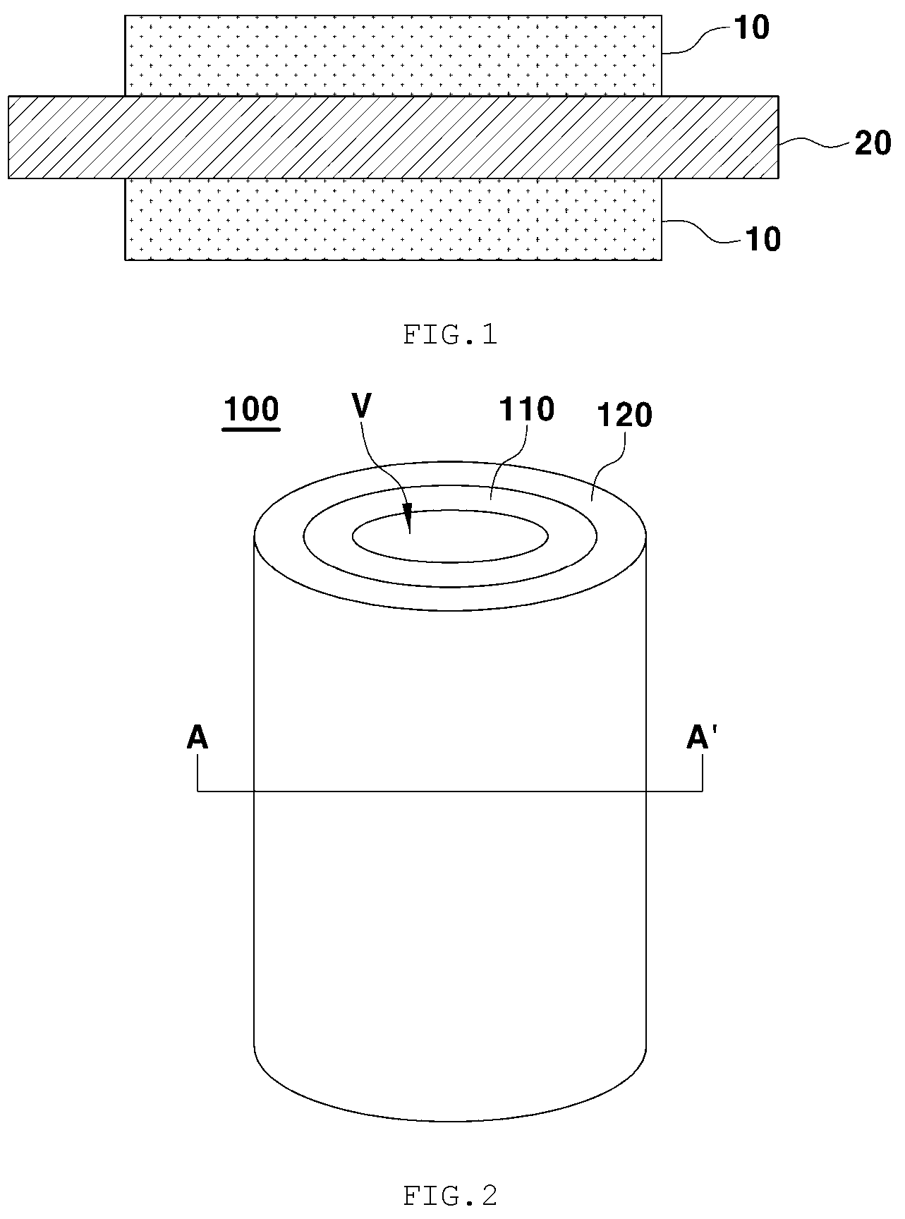 Patent US12100846 — Tube-shaped catalyst complex and catalyst slurry including same for fuel cell — Figure 1
