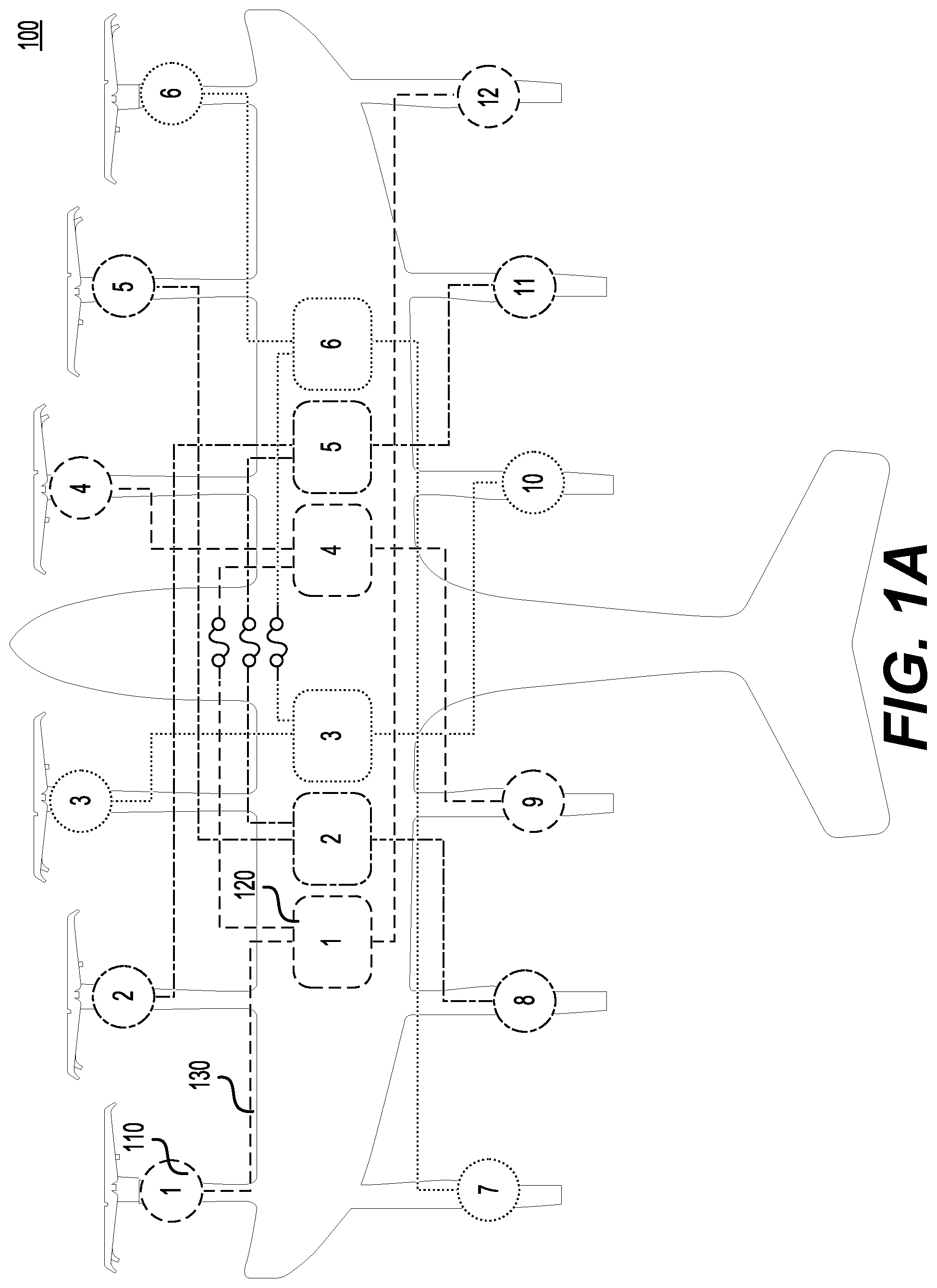 Patent US12100850 — Systems and methods for improved battery assemblies for eVTOL aircraft — Figure 1