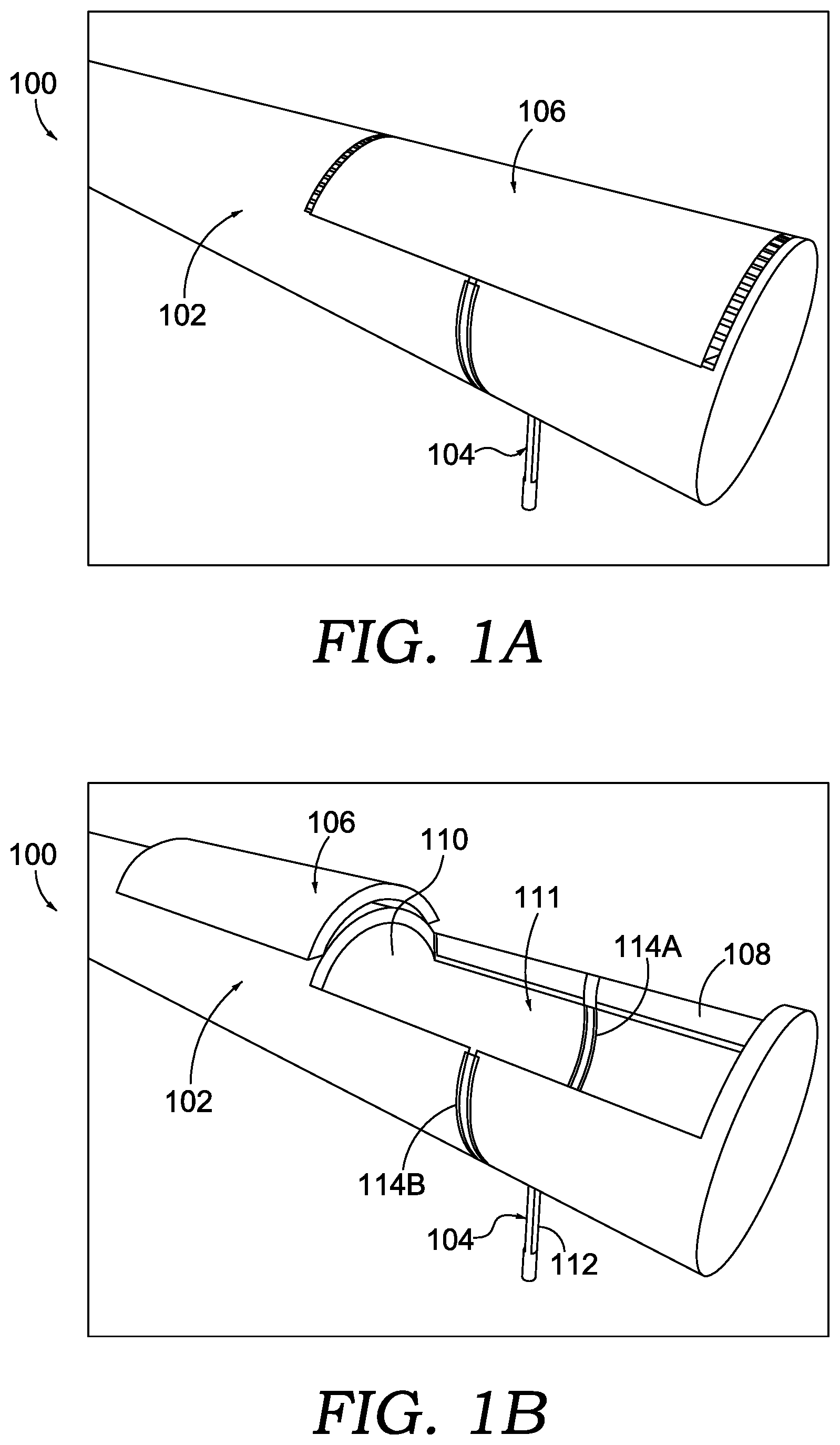 Patent US12100853 — Pneumatic delivery system and method for use with unmanned vehicle systems — Figure 1