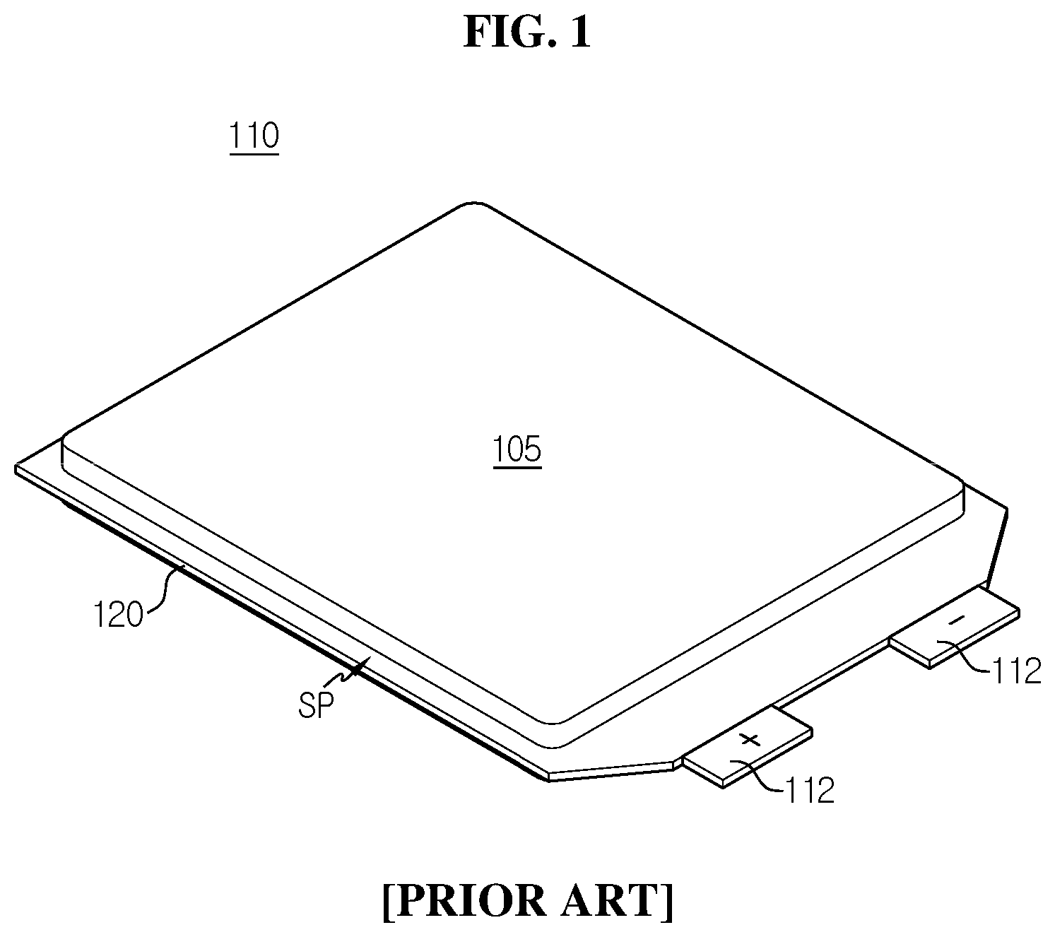 Patent US12100863 — ICB assembly, battery module comprising the same and method for fabricating the battery module — Figure 1