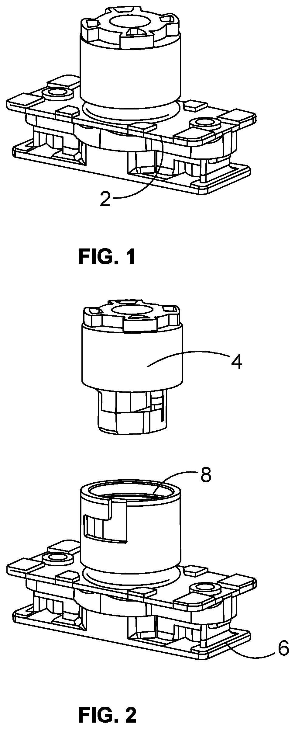 Patent US12100918 — Rotary plug connector — Figure 1