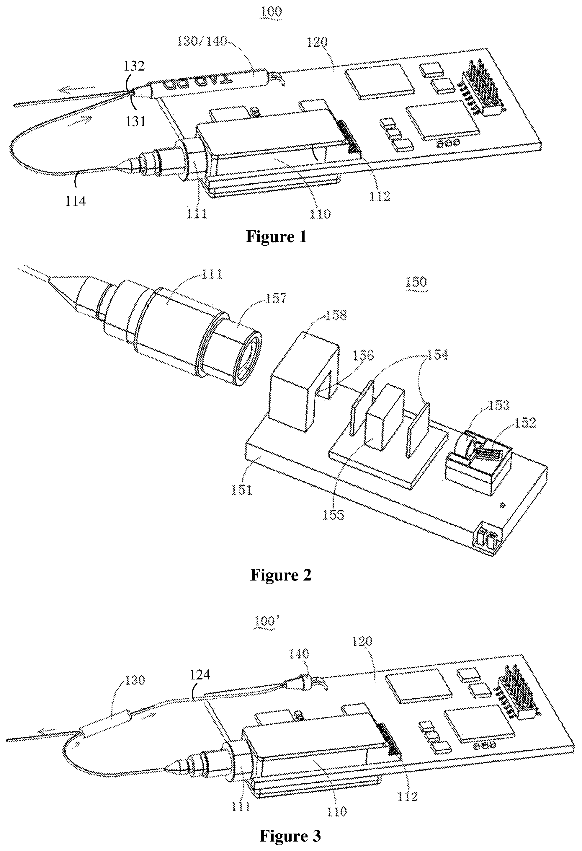 Patent US12100933 — Tunable laser assembly including tunable semiconductor laser apparatus and photodetector outside of laser housing — Figure 1
