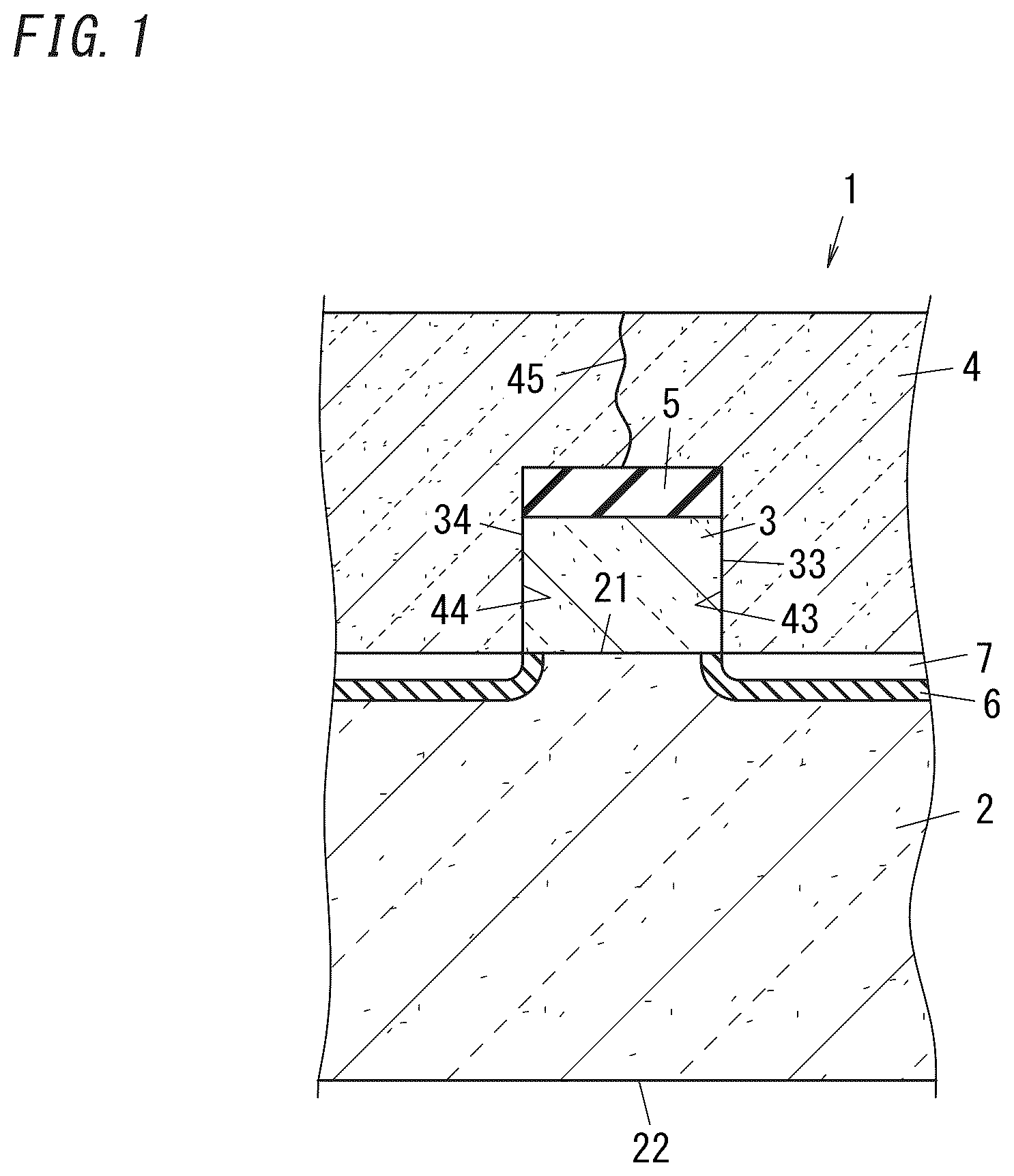 Patent US12100936 — Nitride semiconductor structure, nitride semiconductor device, and method for fabricating the device — Figure 1