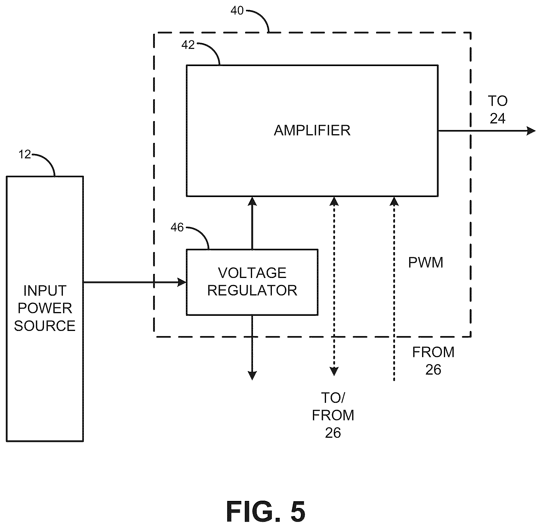 Patent US12100983 Figure 5 – Wireless power transfer system for listening devices with expandable case