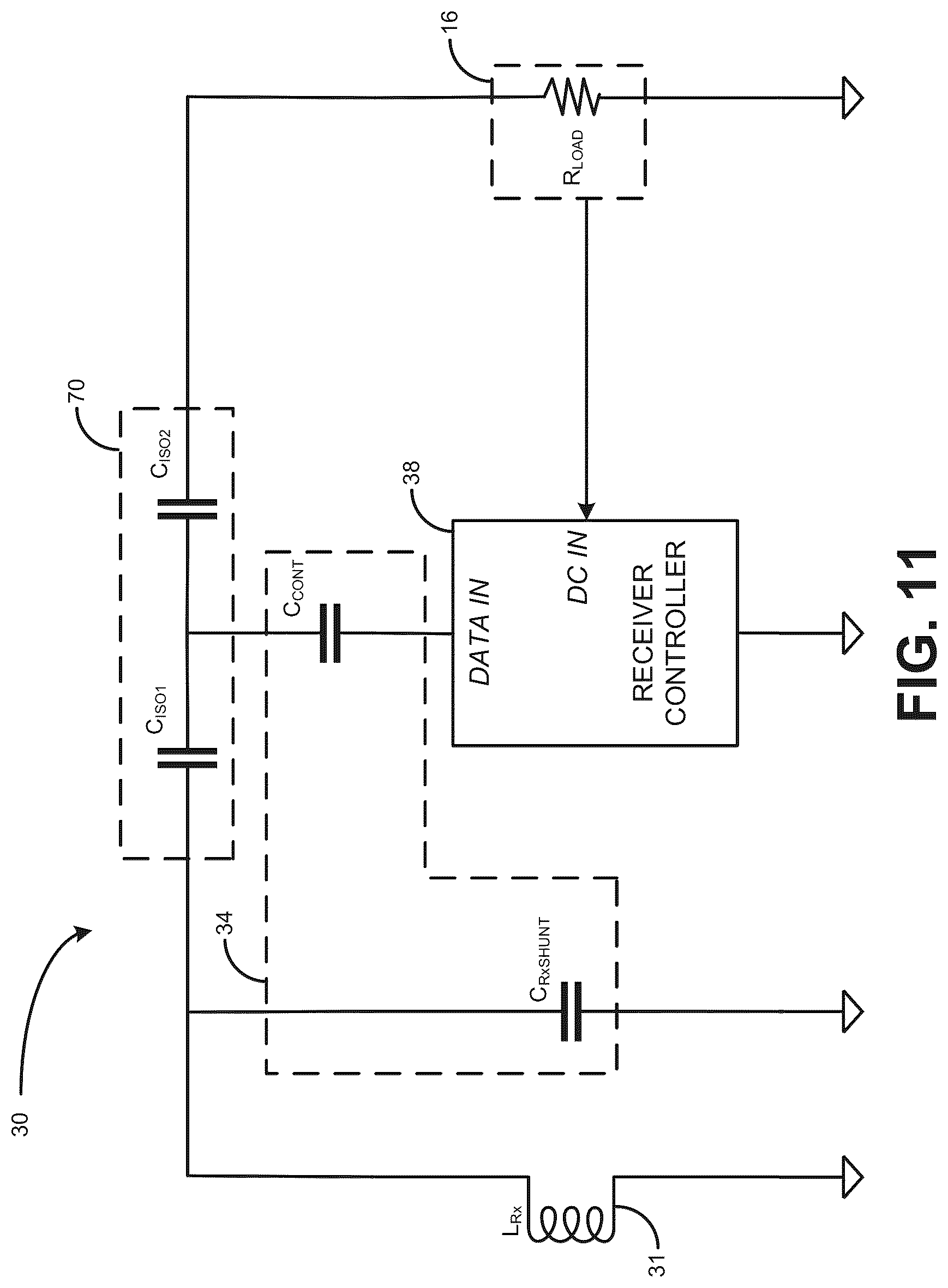 Patent US12100983 Figure 11 – Wireless power transfer system for listening devices with expandable case