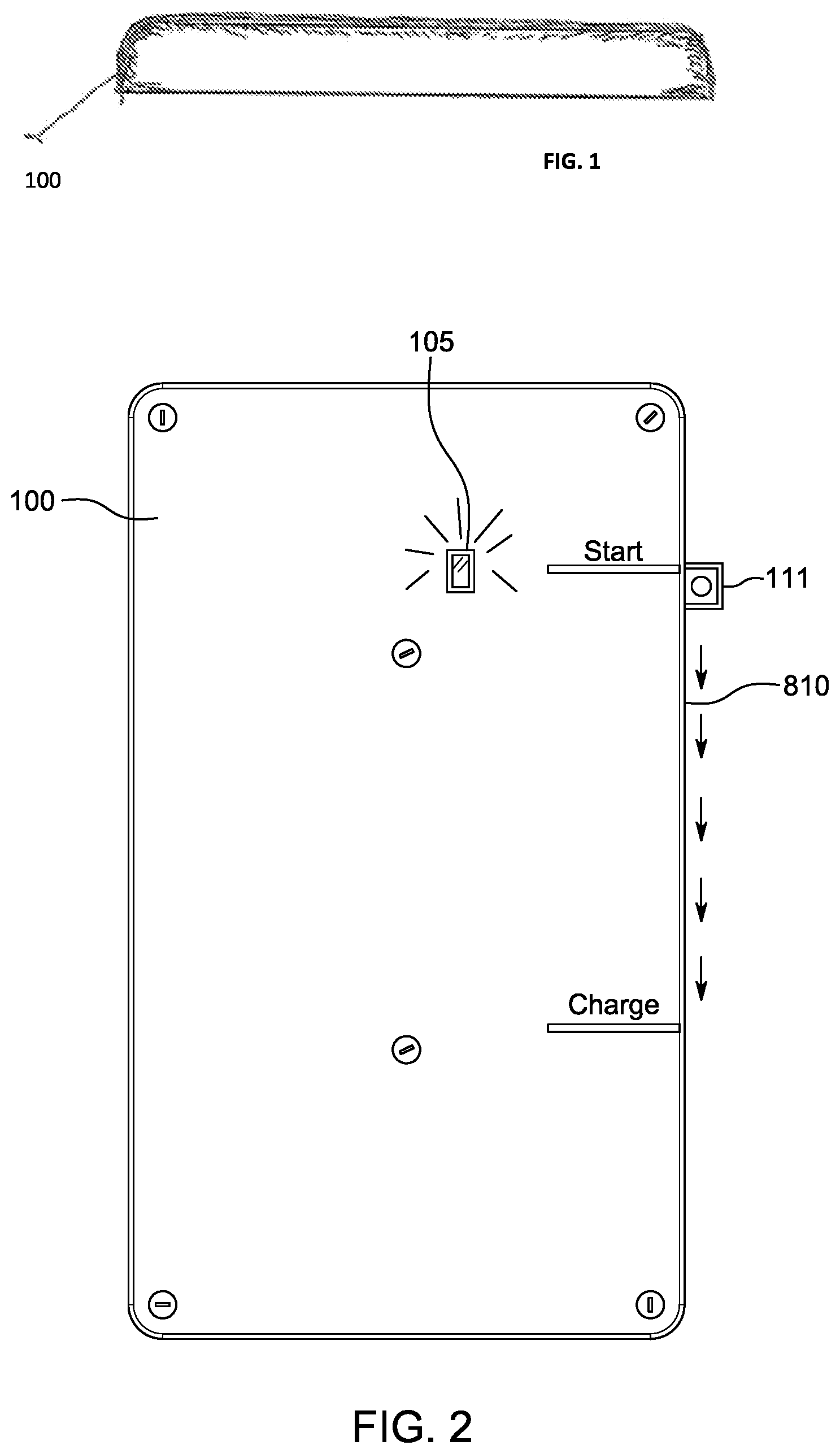 Patent US12100988 Figure 1 – Portable human powered electric power generating device