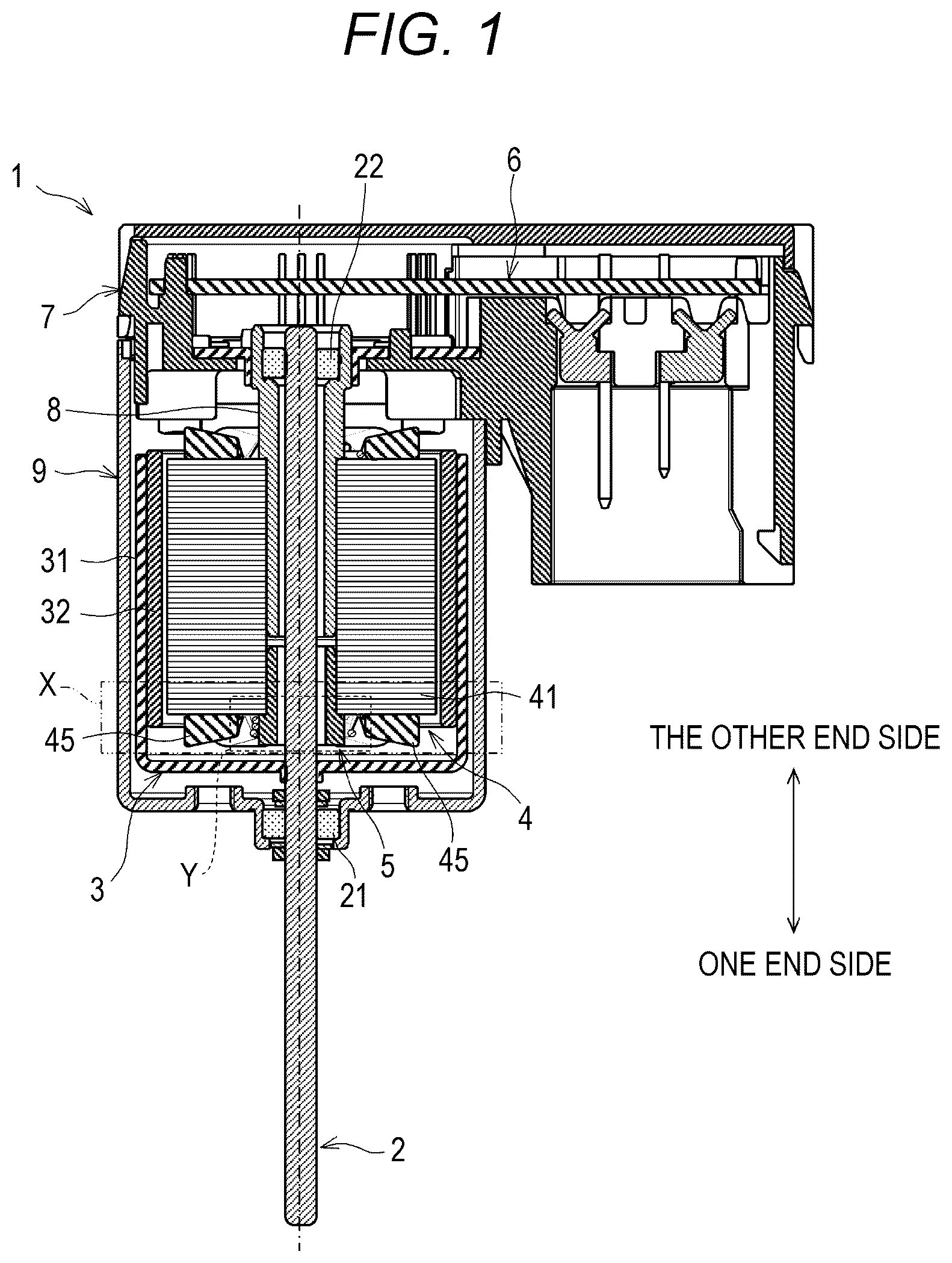 Patent US12100993 Figure 1 – Outer rotor brushless motor