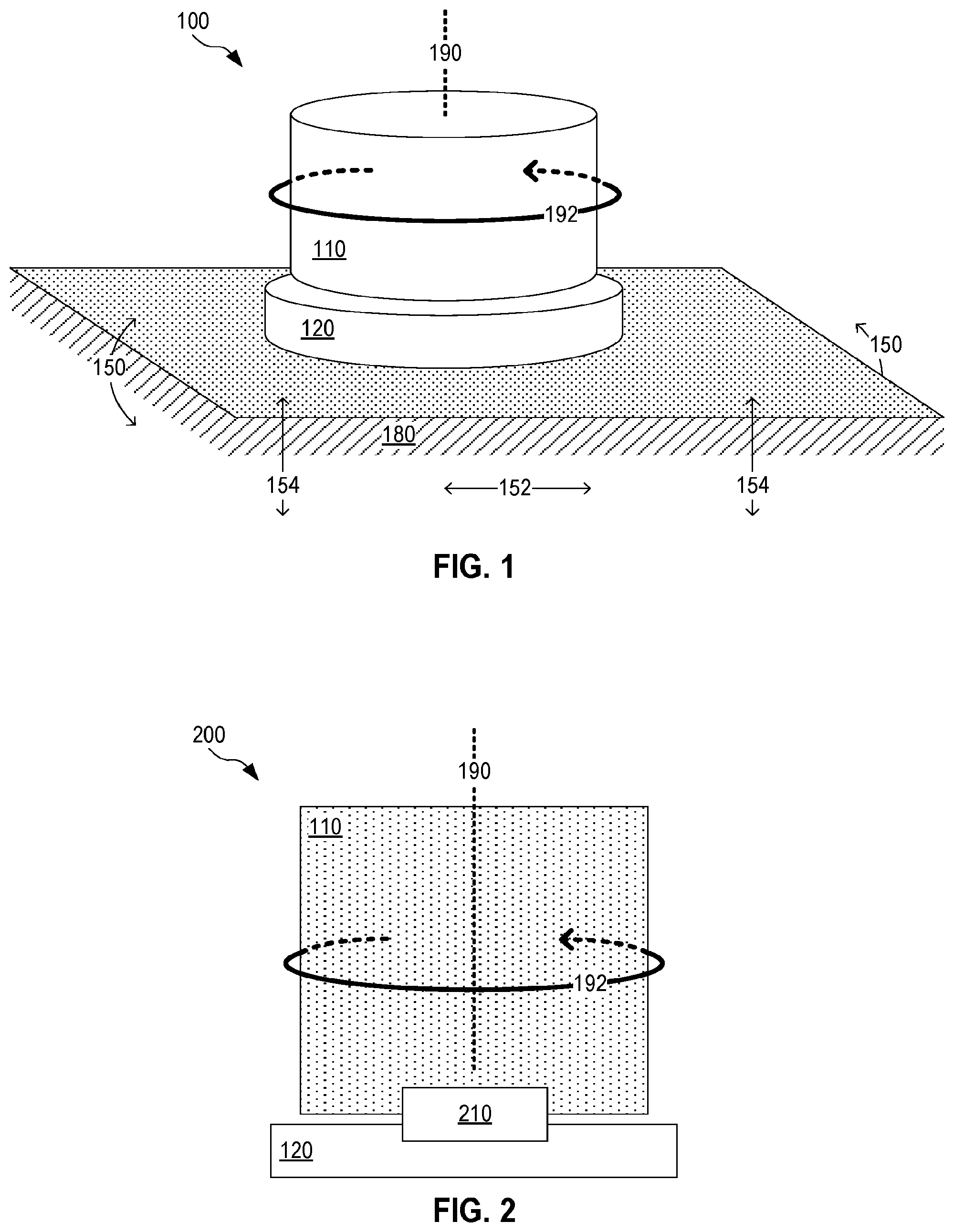 Patent US12101007 — Flywheel systems and flywheel bearing modules — Figure 1