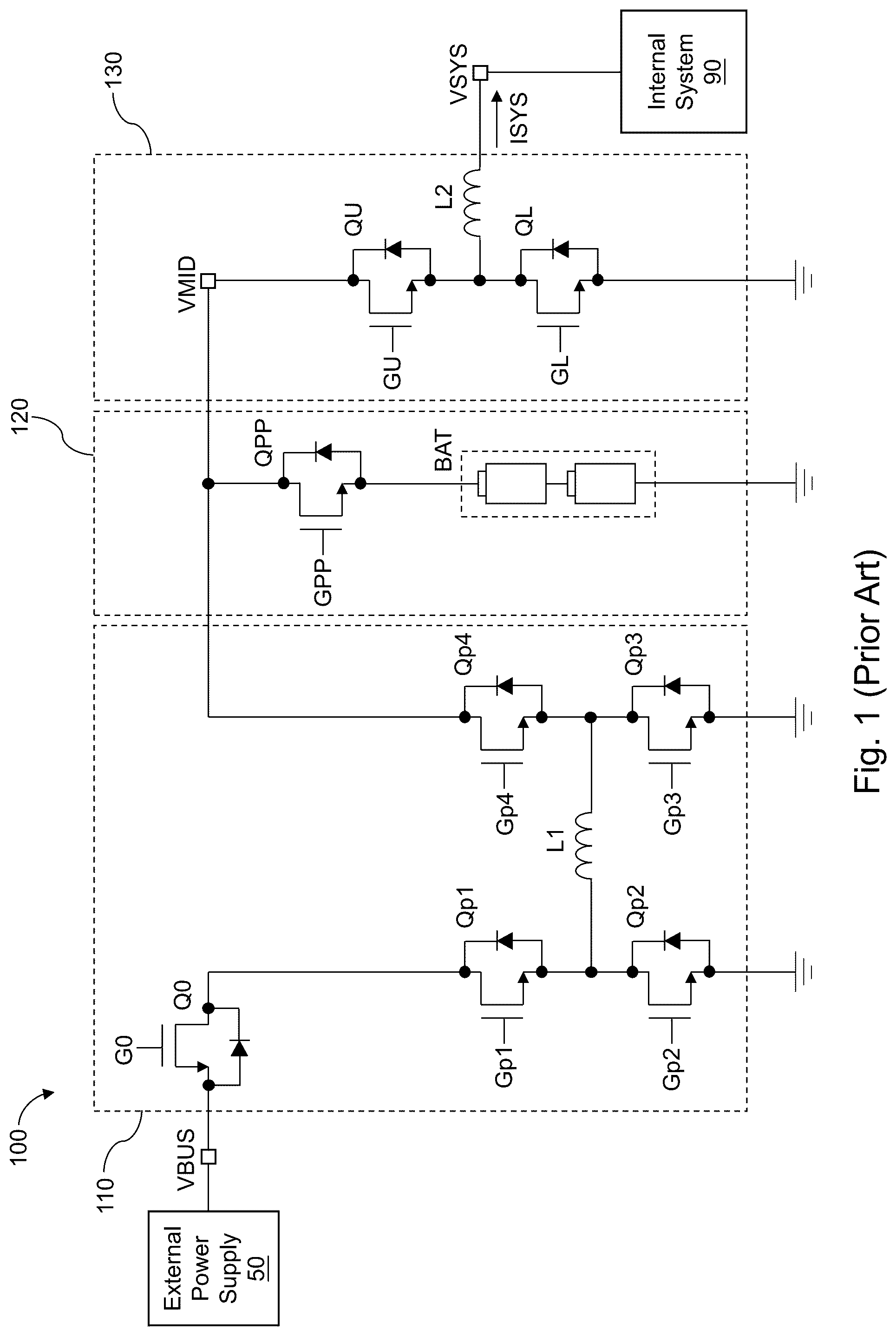 Patent US12101020 — Multi-mode power system and power conversion circuit thereof — Figure 1