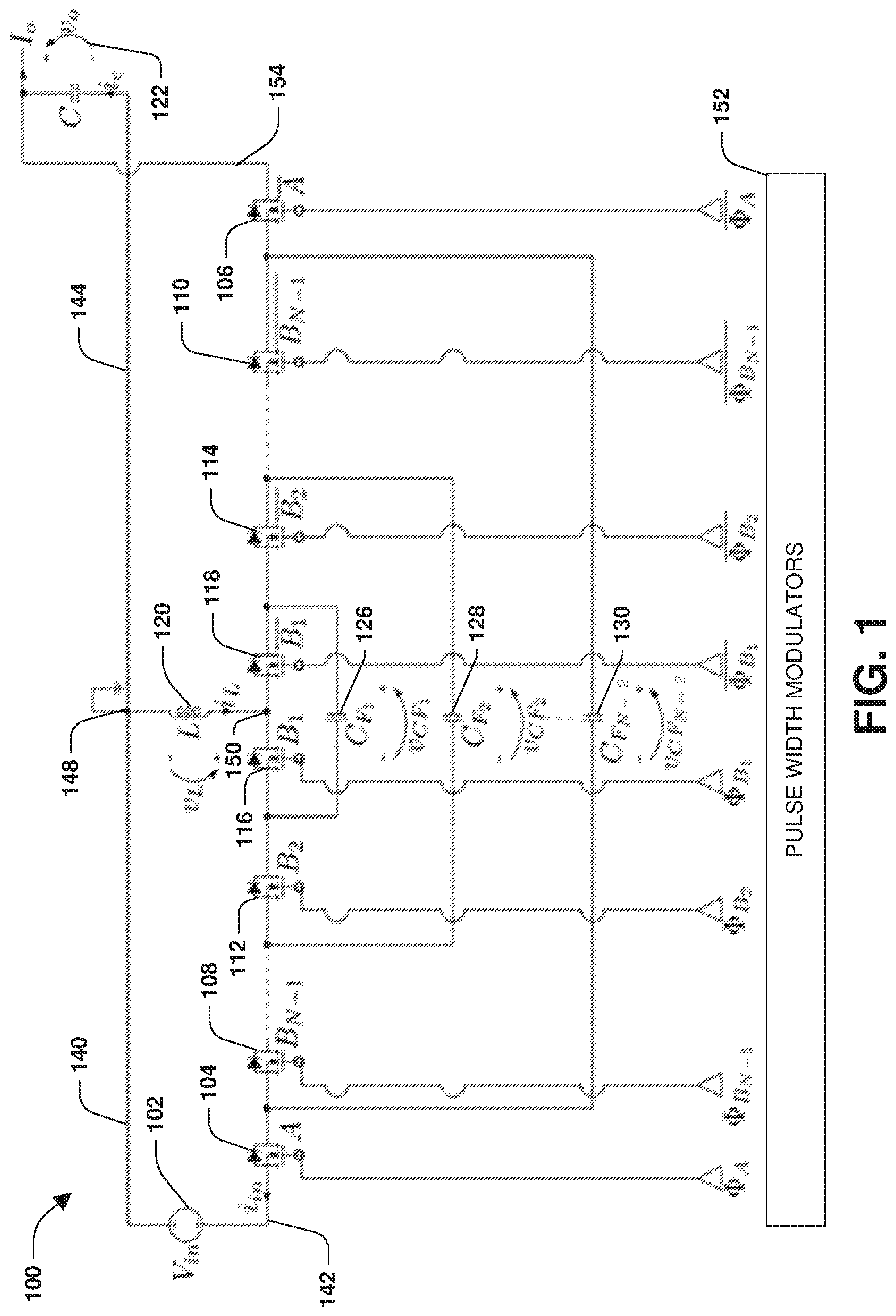 Patent US12101030 — Multi-level inverting buck-boost converter architecture — Figure 1
