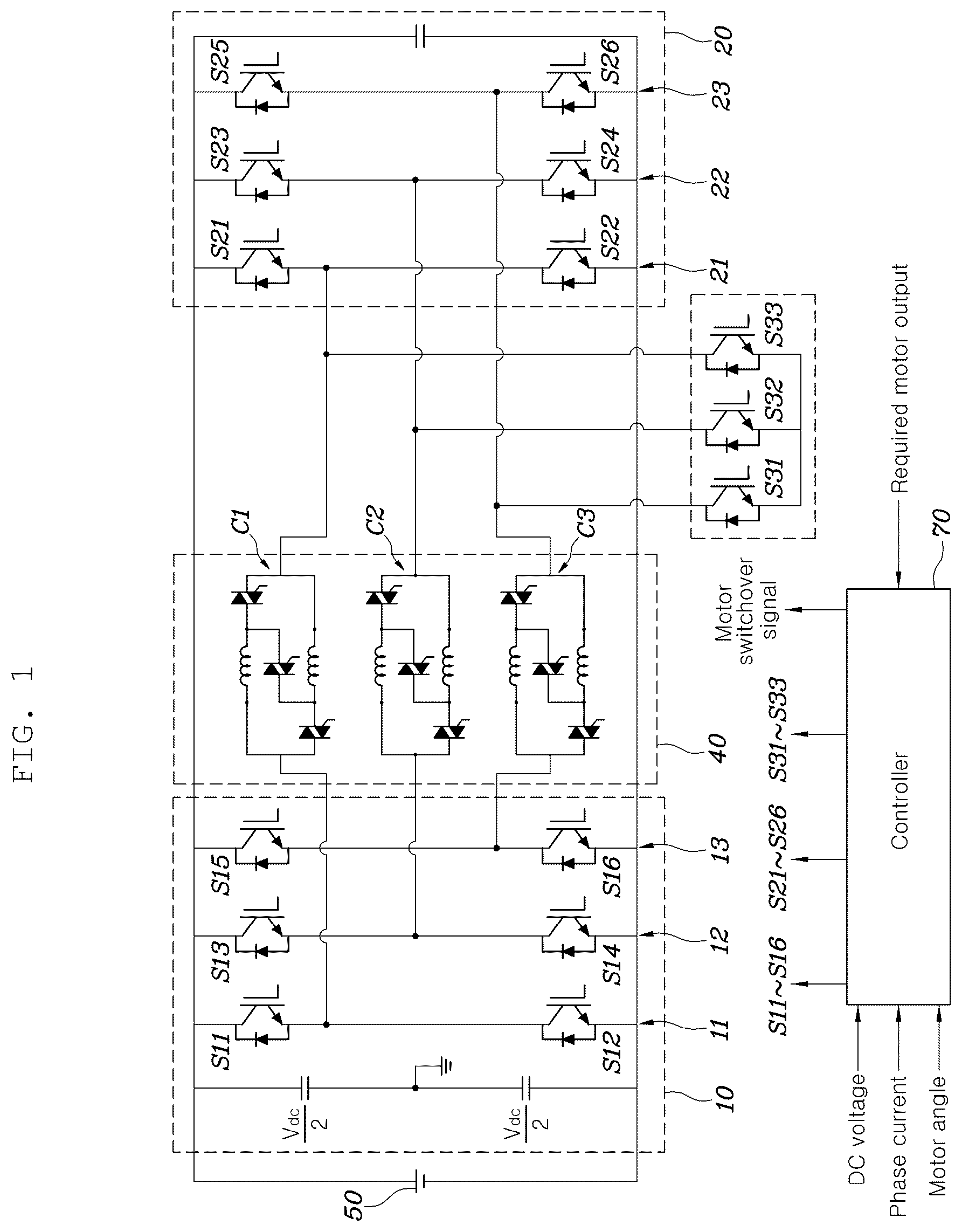 Patent US12101046 — Motor driving apparatus — Figure 1