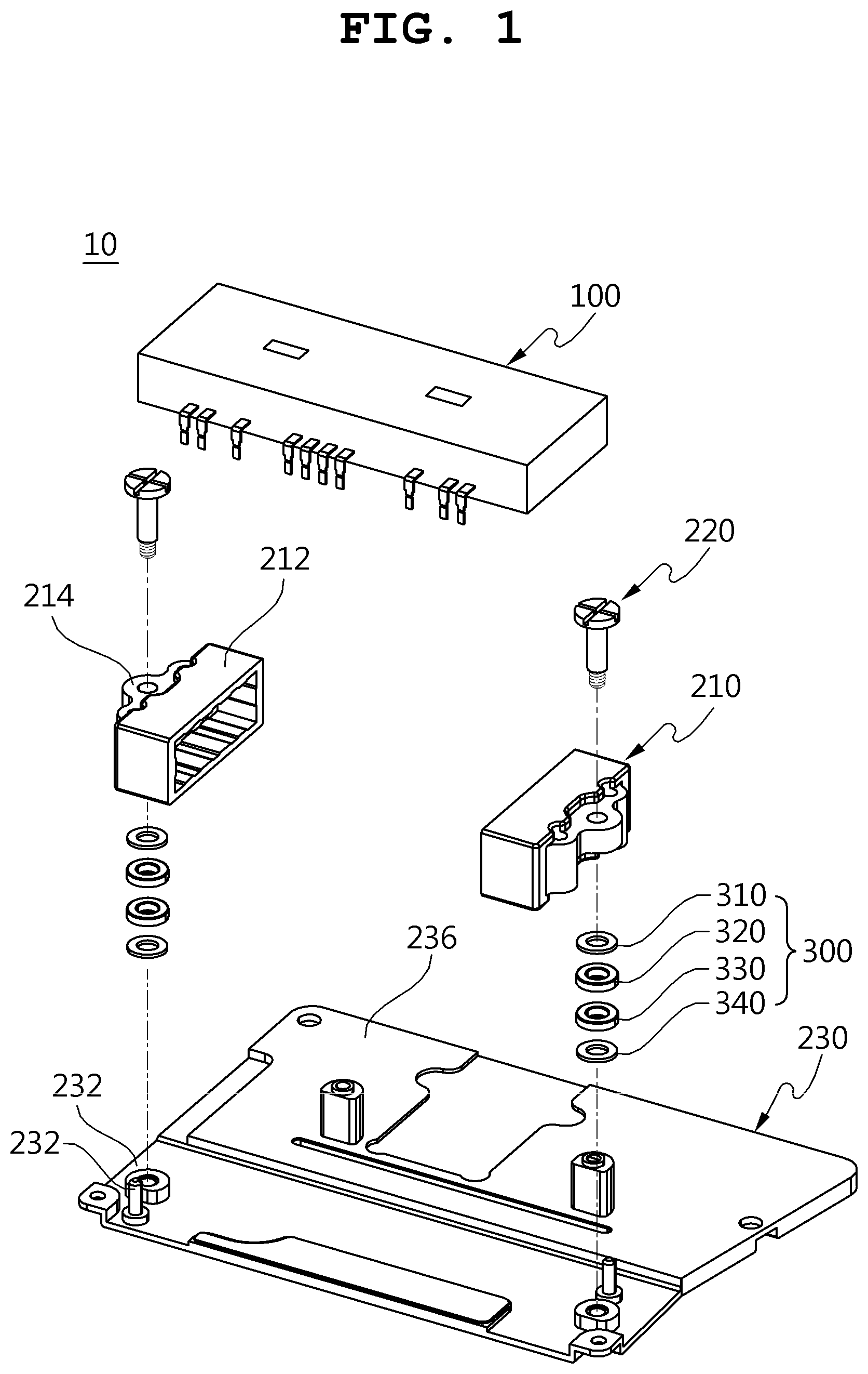 Patent US12101064 Figure 1 – Vacuum tube amplifier module and assembly method thereof
