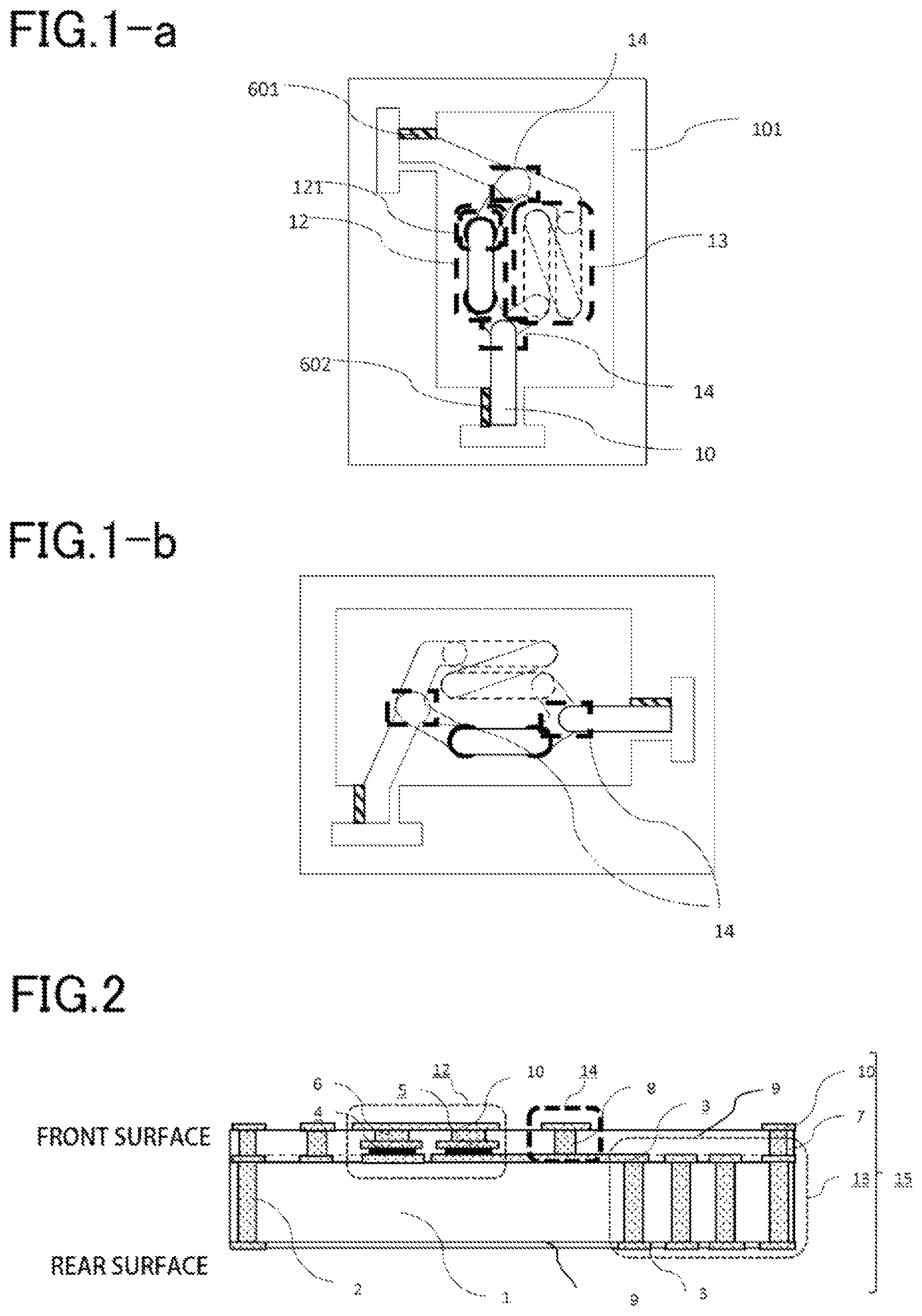 Patent US12101074 — Multilayer circuit board with LC resonant circuit and electronic component package including multilayer circuit board with LC resonant circuit — Figure 1