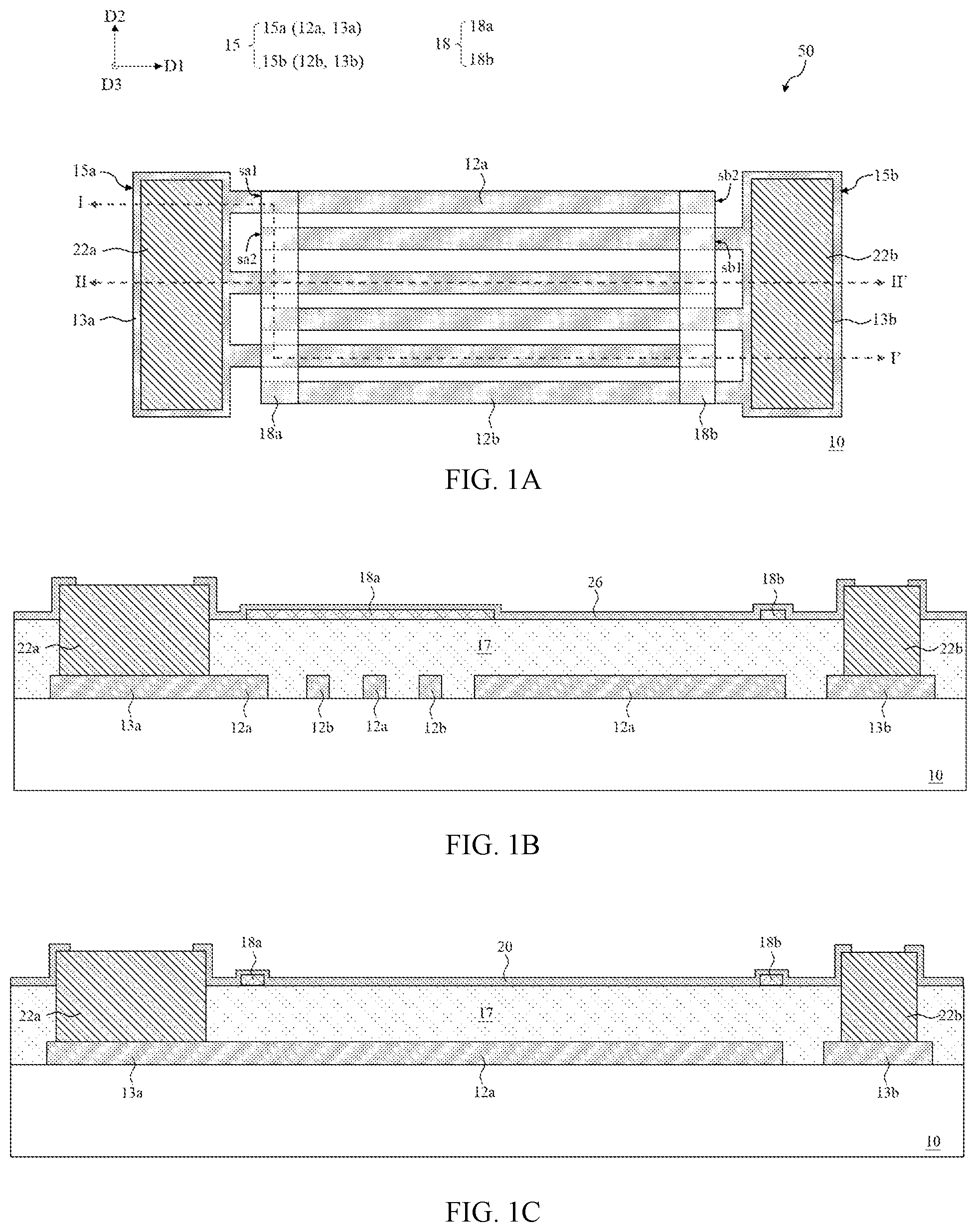 Patent US12101081 — Surface acoustic wave resonator device and method of manufacturing the same, filter — Figure 1